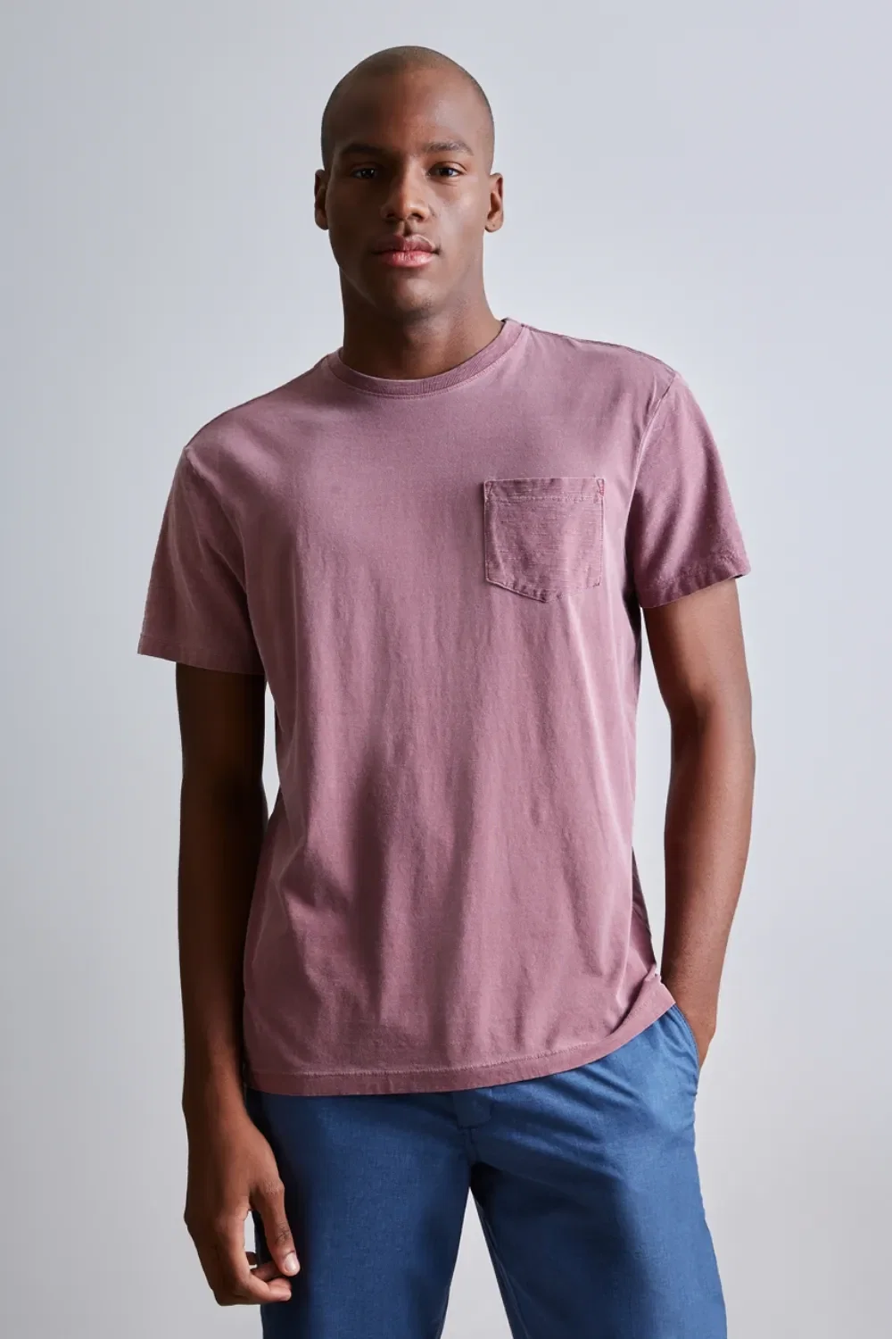 Camiseta Pf Com Bolso Porto — imagem 1