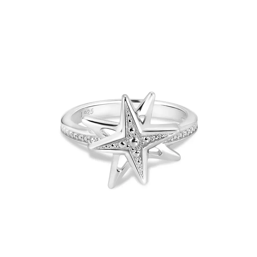 Anel Life Star em Prata 925