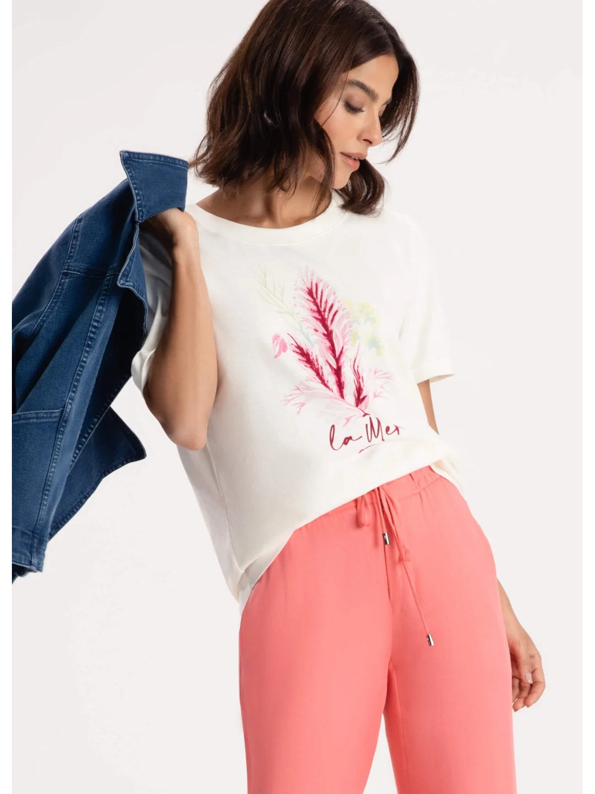 T-Shirt Corais Off White