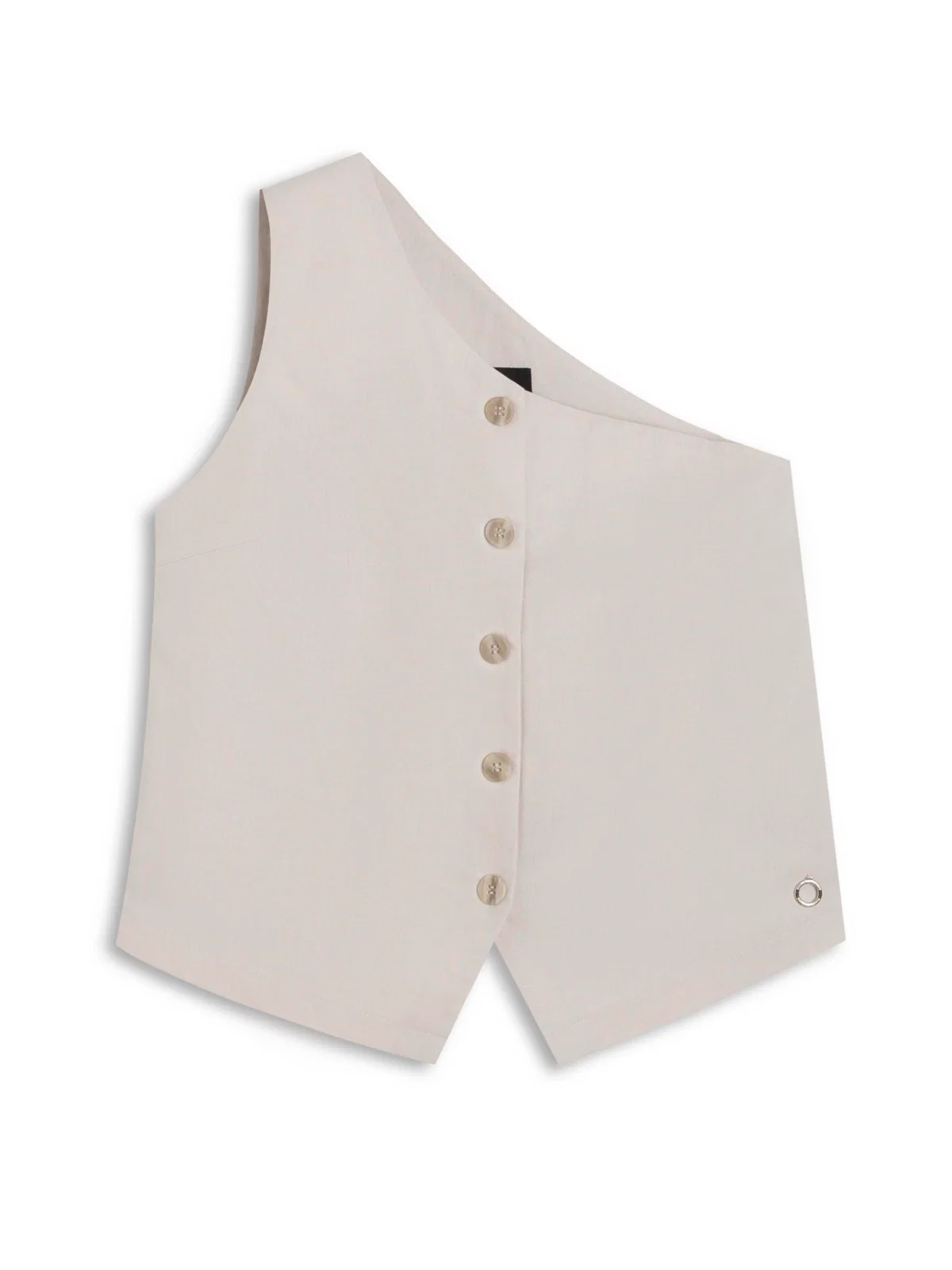 Colete Liric One Shoulder Like Gelo — imagem 1