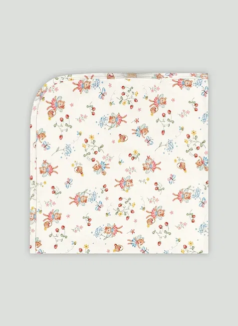 Manta Comfy Unissex para Bebê em Suedine Premium (Branco) Up Baby