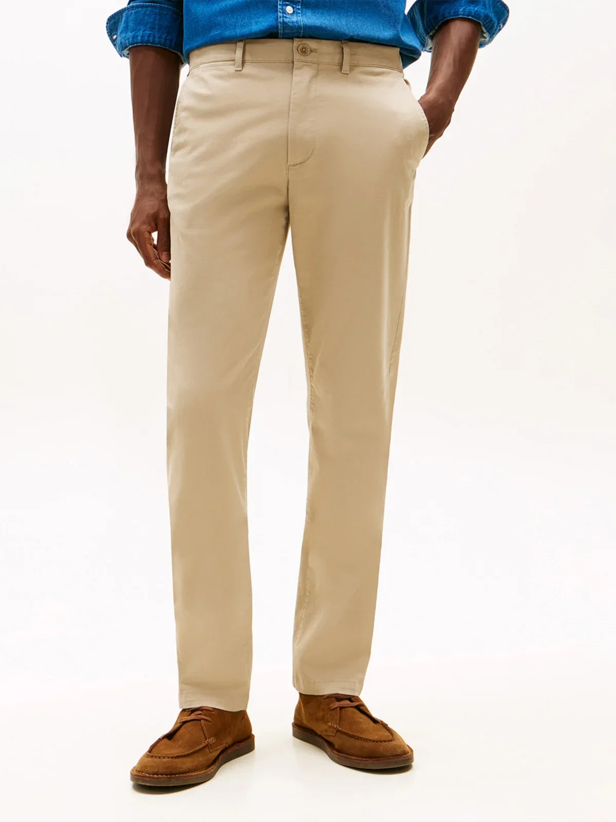 Calça TOMMY HILFIGER Denton em Sarja Essential