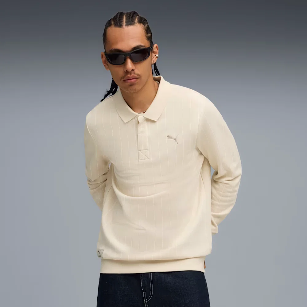 Camisa Polo Manga Longa Puma Class Masculina — imagem 1