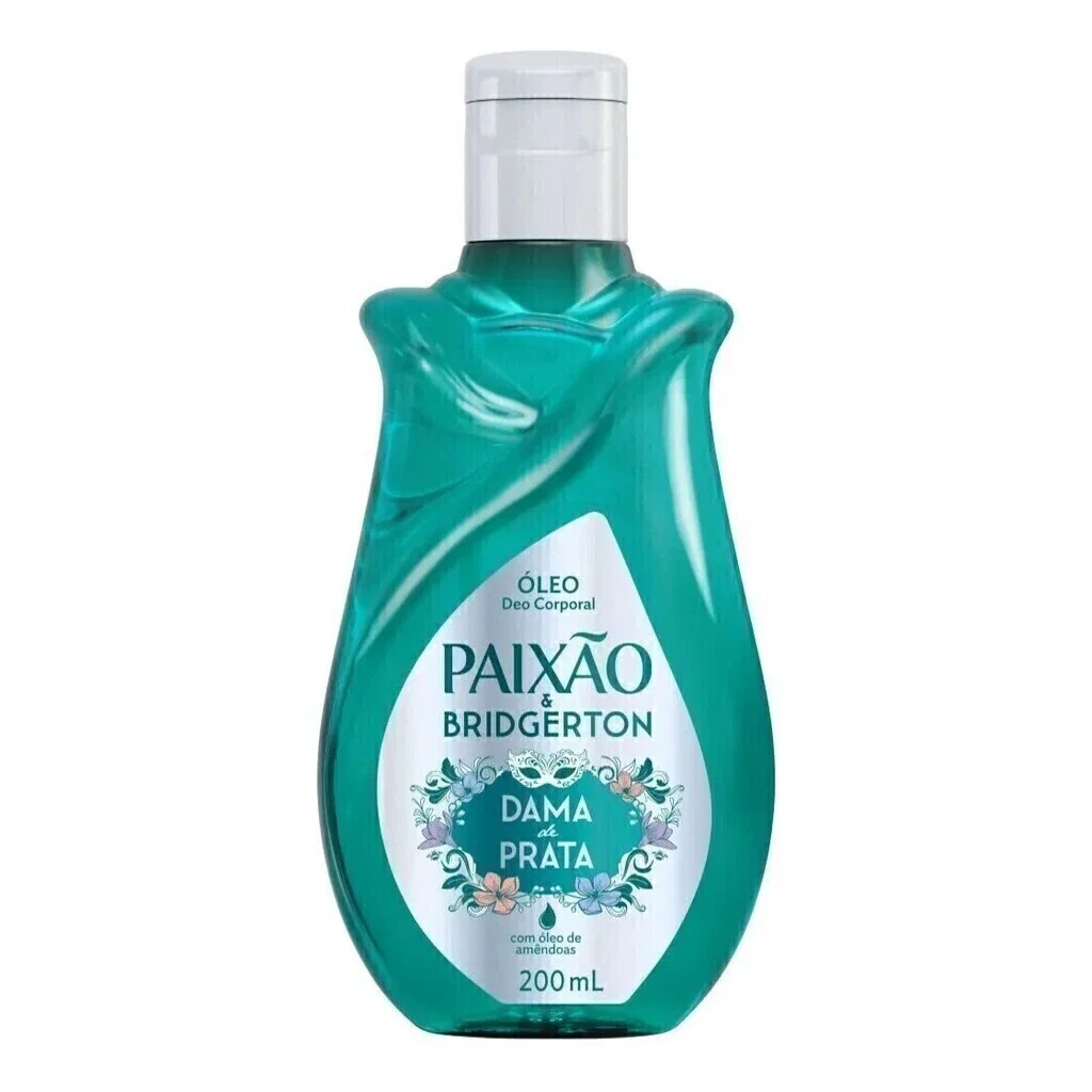 Óleo Corporal Paixão & Bridgerton Dama de Prata 200ml