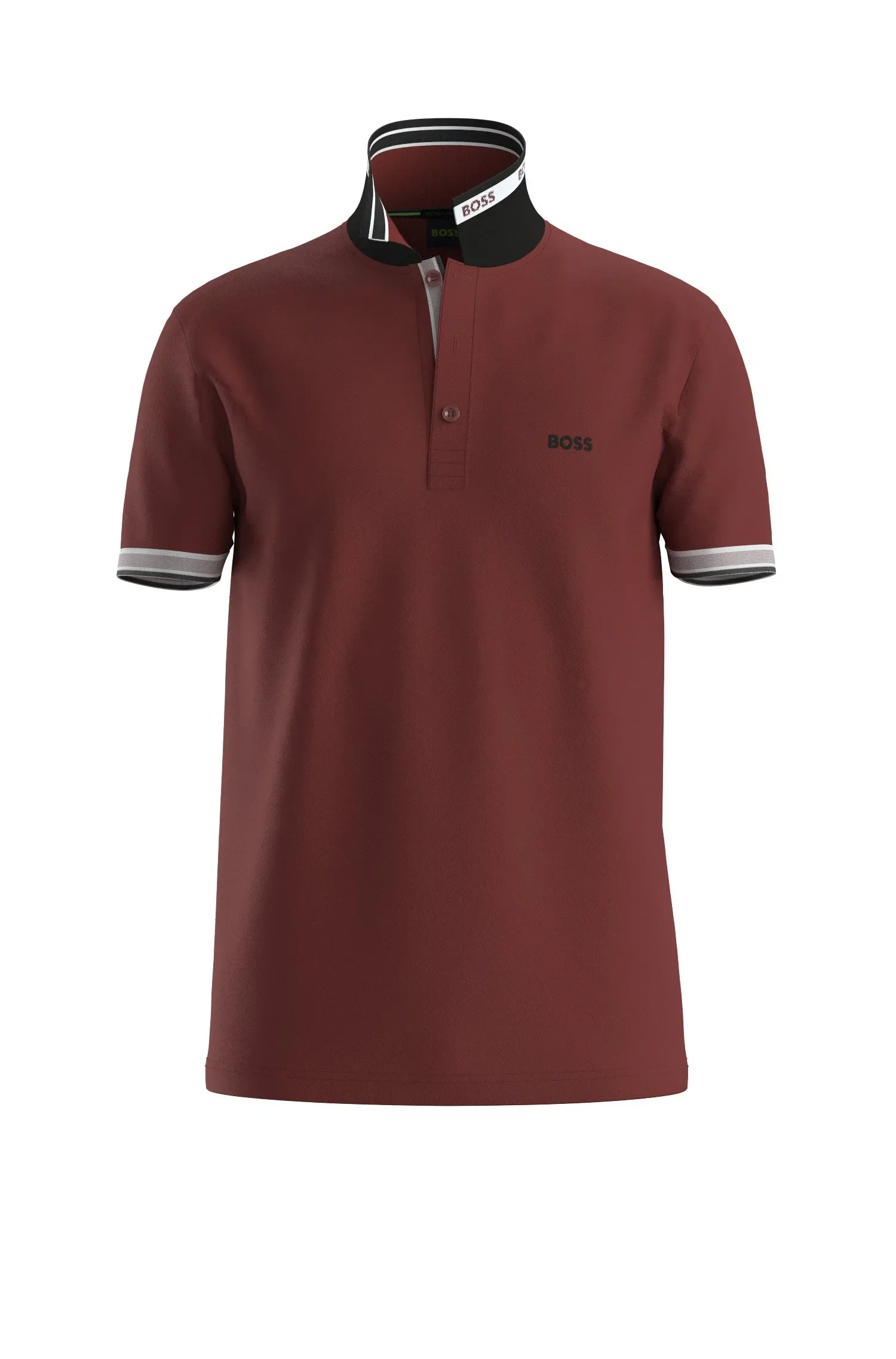 Polo Paddy Em Piqué De Algodão Com Logo