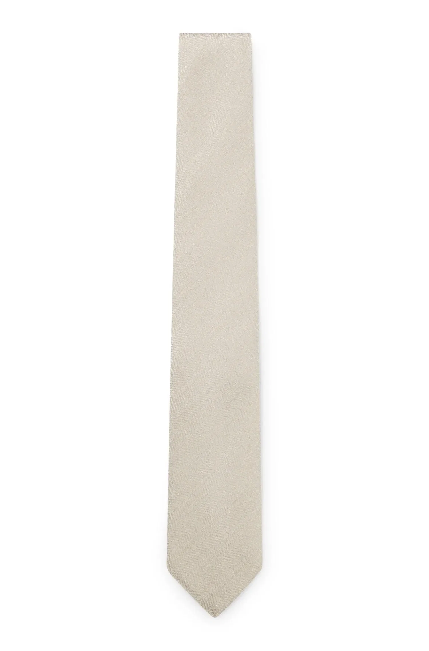 Gravata Em Mistura De Seda Com Padrão Jacquard — imagem 1