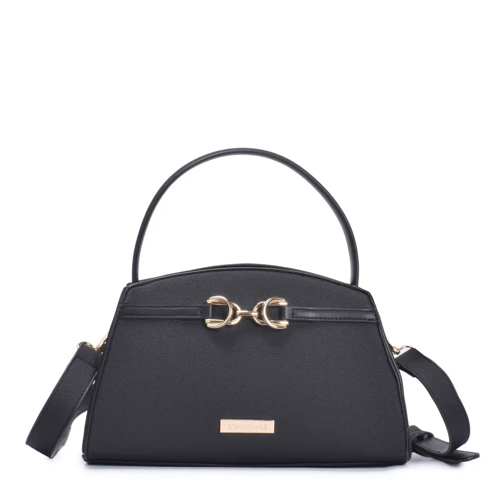 Bolsa Satchel Bridão Preta