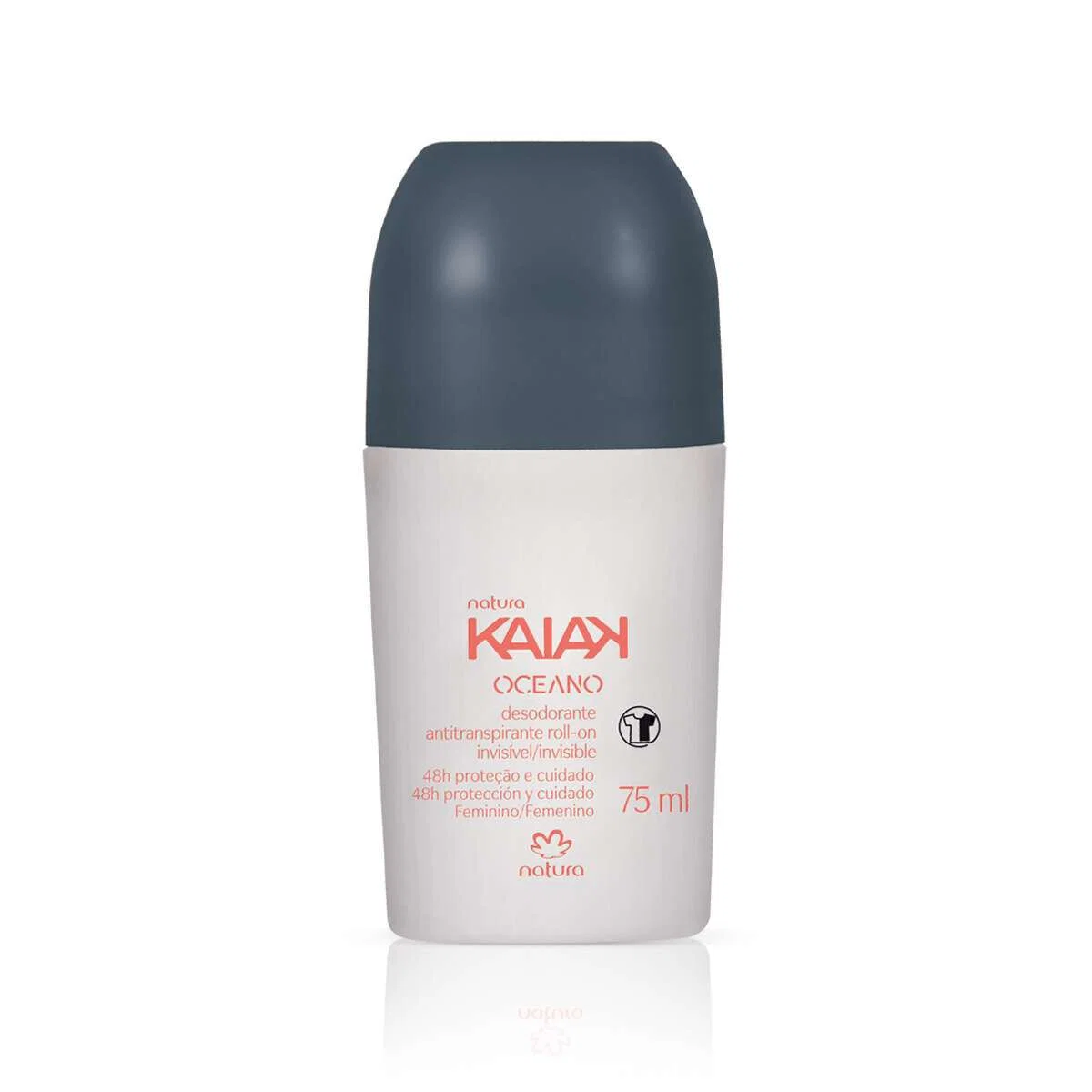 Desodorante Antitranspirante Roll on Kaiak Oceano Feminino 75 ml — imagem 1