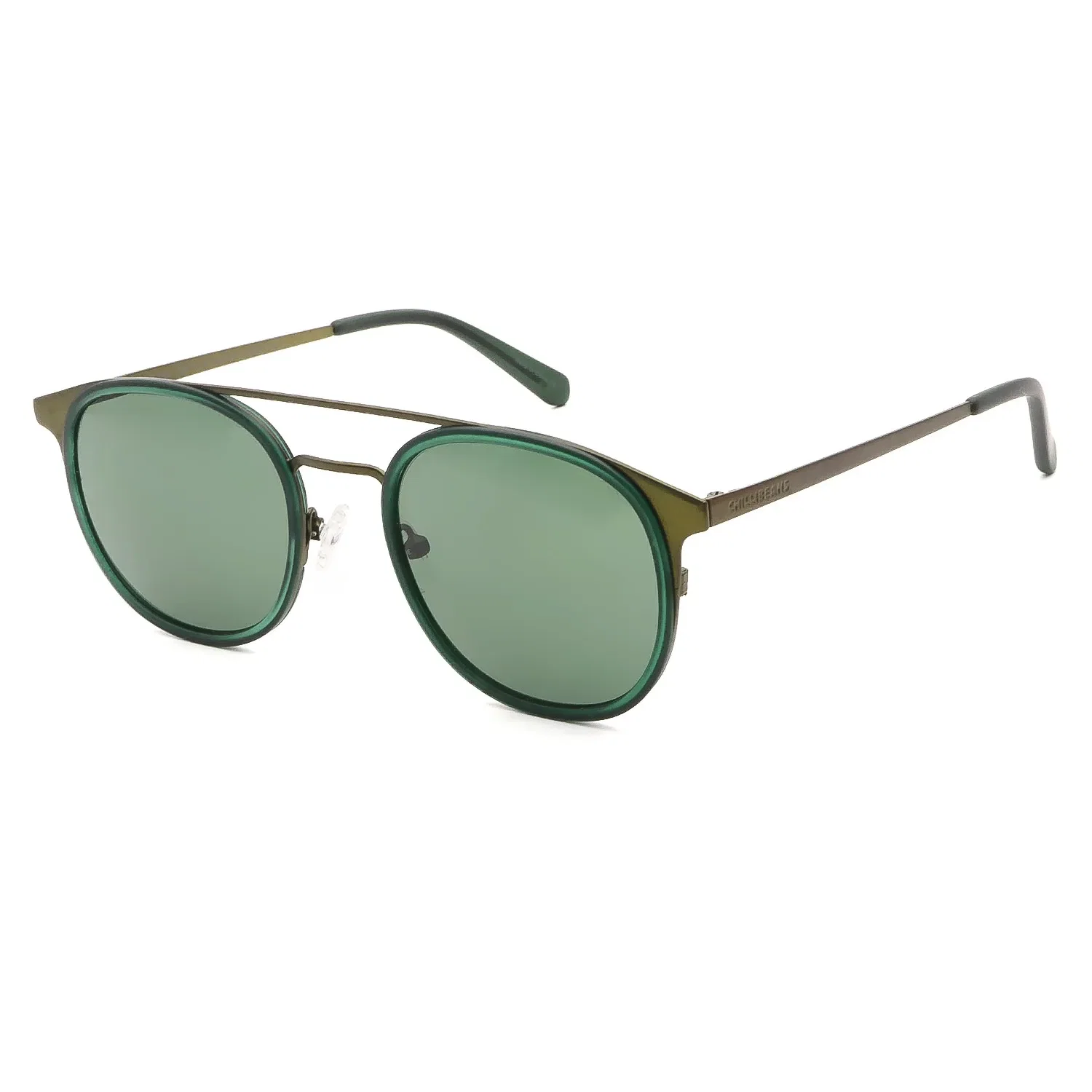 Óculos de Sol Masculino Chilli Beans Trend Redondo Verde — imagem 1