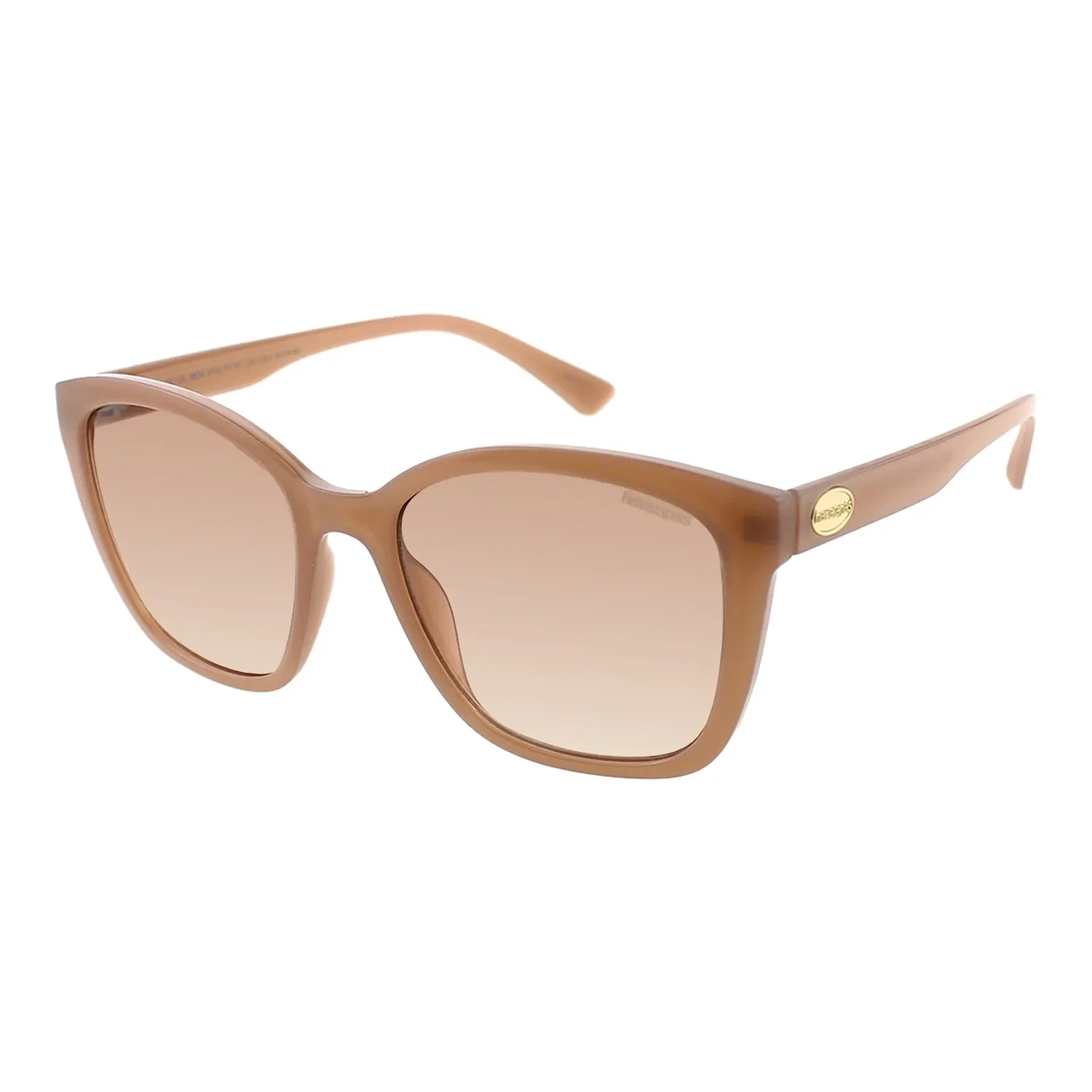 Óculos de Sol Feminino Havaianas Quadrado Degrade Marrom — imagem 1