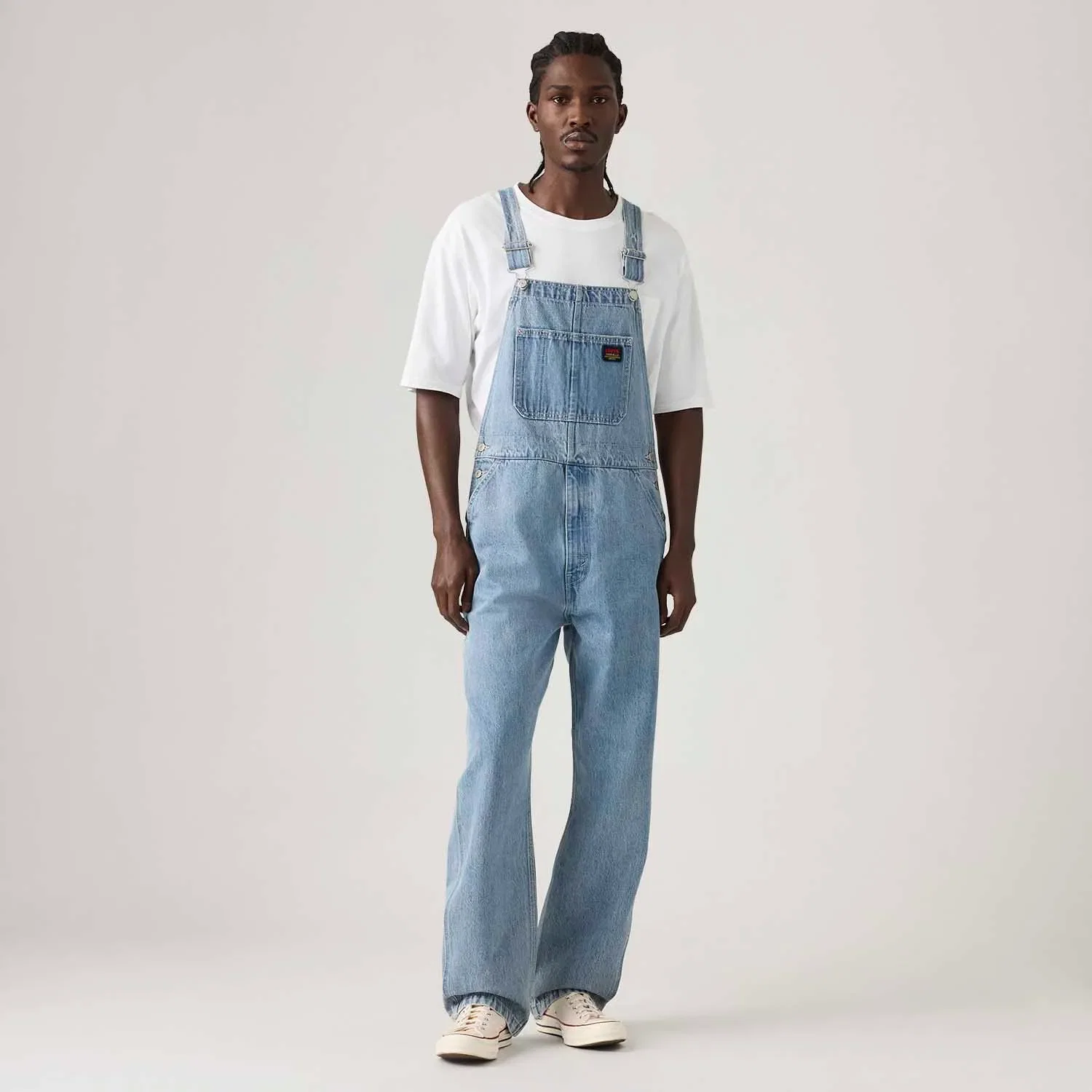 Macacão Jeans Levi's® Overall Lavagem Clara — imagem 1