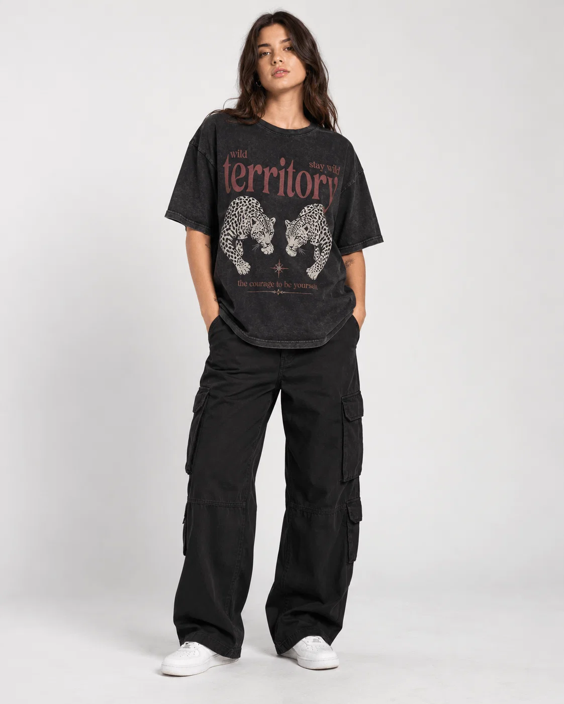T-Shirt Animal Print - Mescla — imagem 1