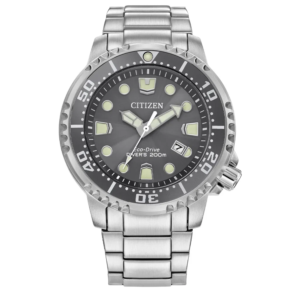 Relógio Citizen Dive Masculino em Aço Prateado BN0167-50HN — imagem 1
