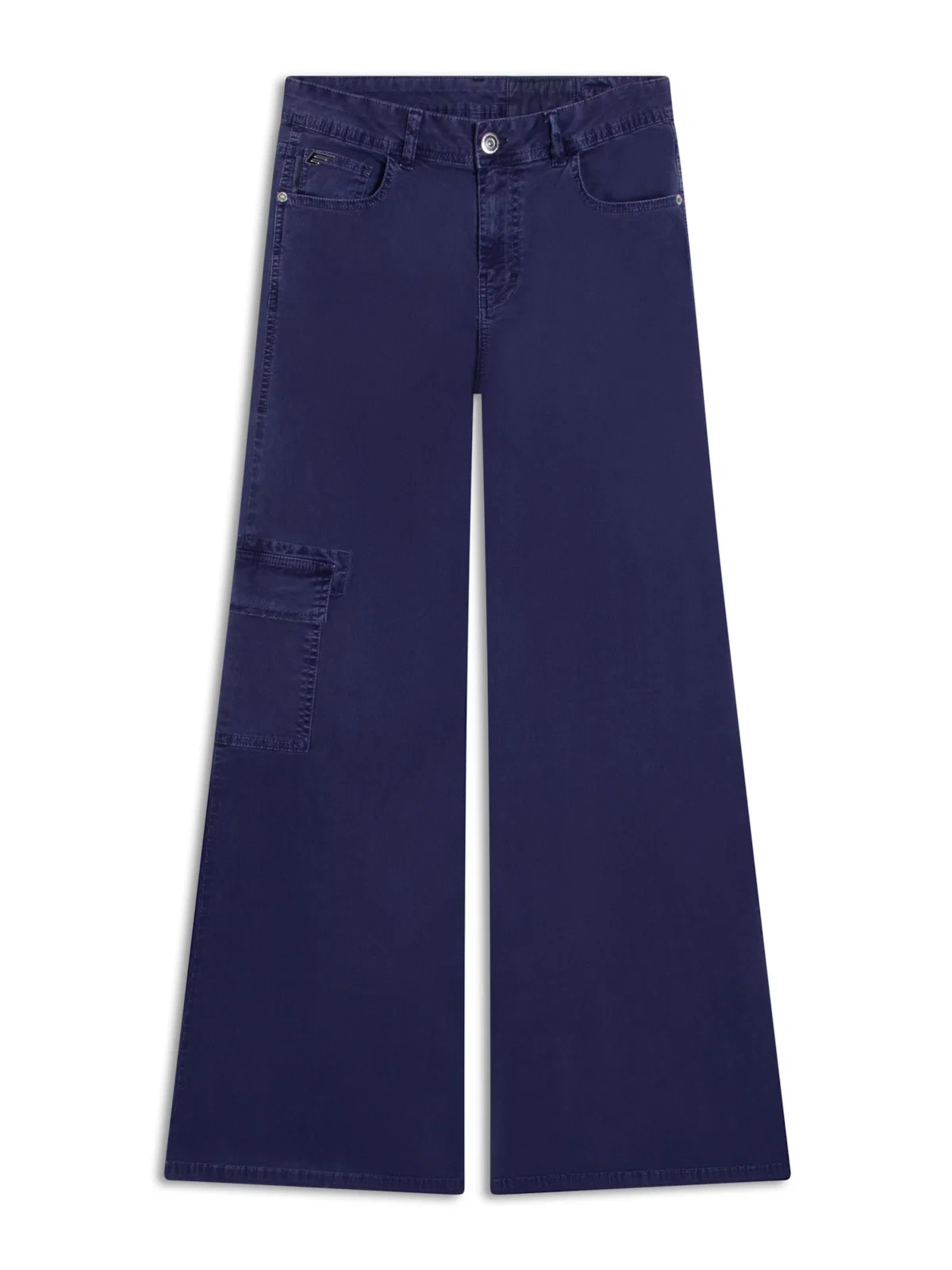 Calça Sarja Rain Low Rise Patt d Eph Cargo Purple Blue — imagem 1