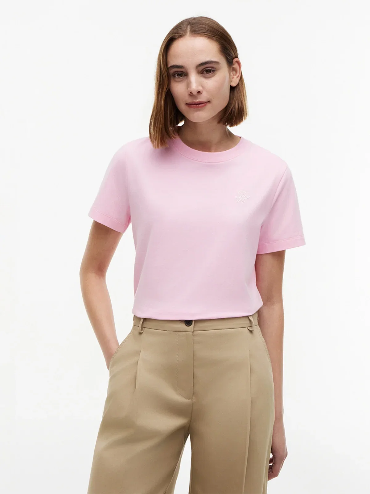Camisa Th Script Bordado
