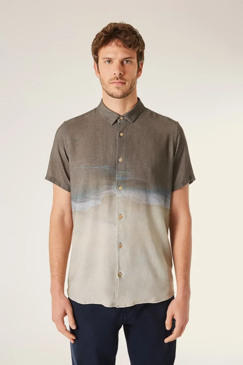 Camisa Mc Estampa Praia