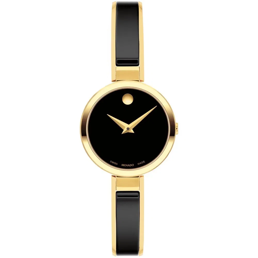 Relógio Movado Feminino Ceramica Preto 607714