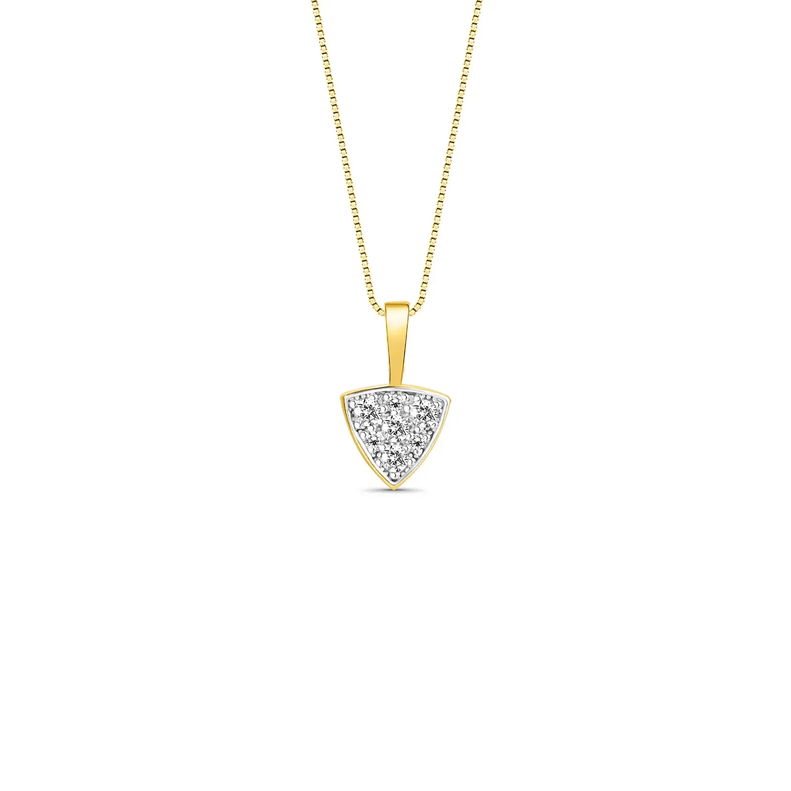 Pingente Sommet em Ouro Amarelo 18k com Diamantes 0,08 ct — imagem 1