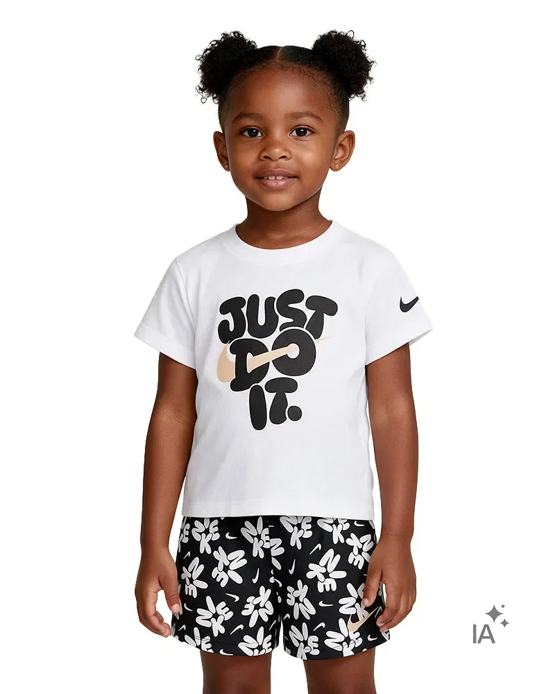 Conjunto Nike Bold Play Mesh Infantil — imagem 1