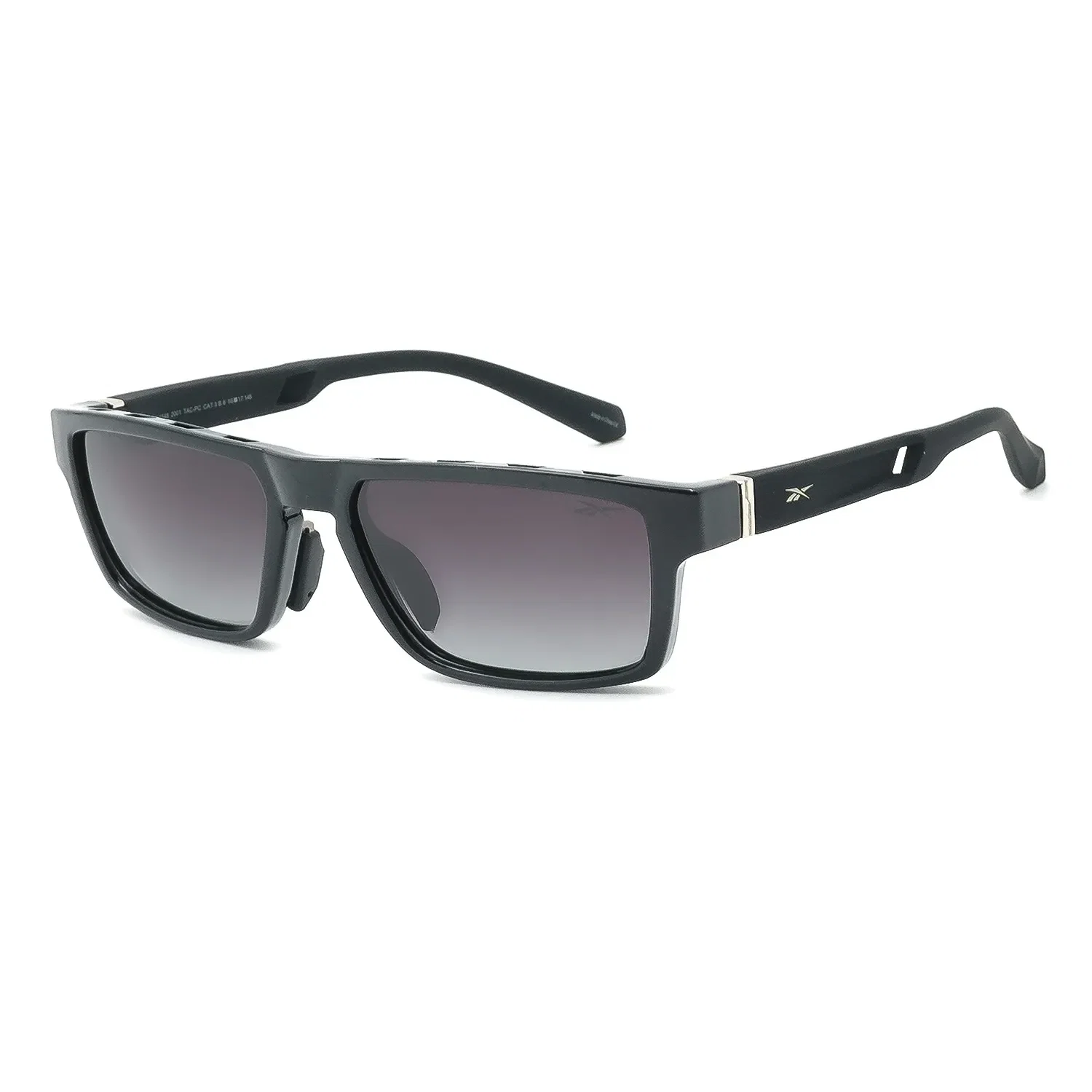 Óculos de Sol Masculino Reebok New Sport Polarizado Degradê Preto — imagem 1