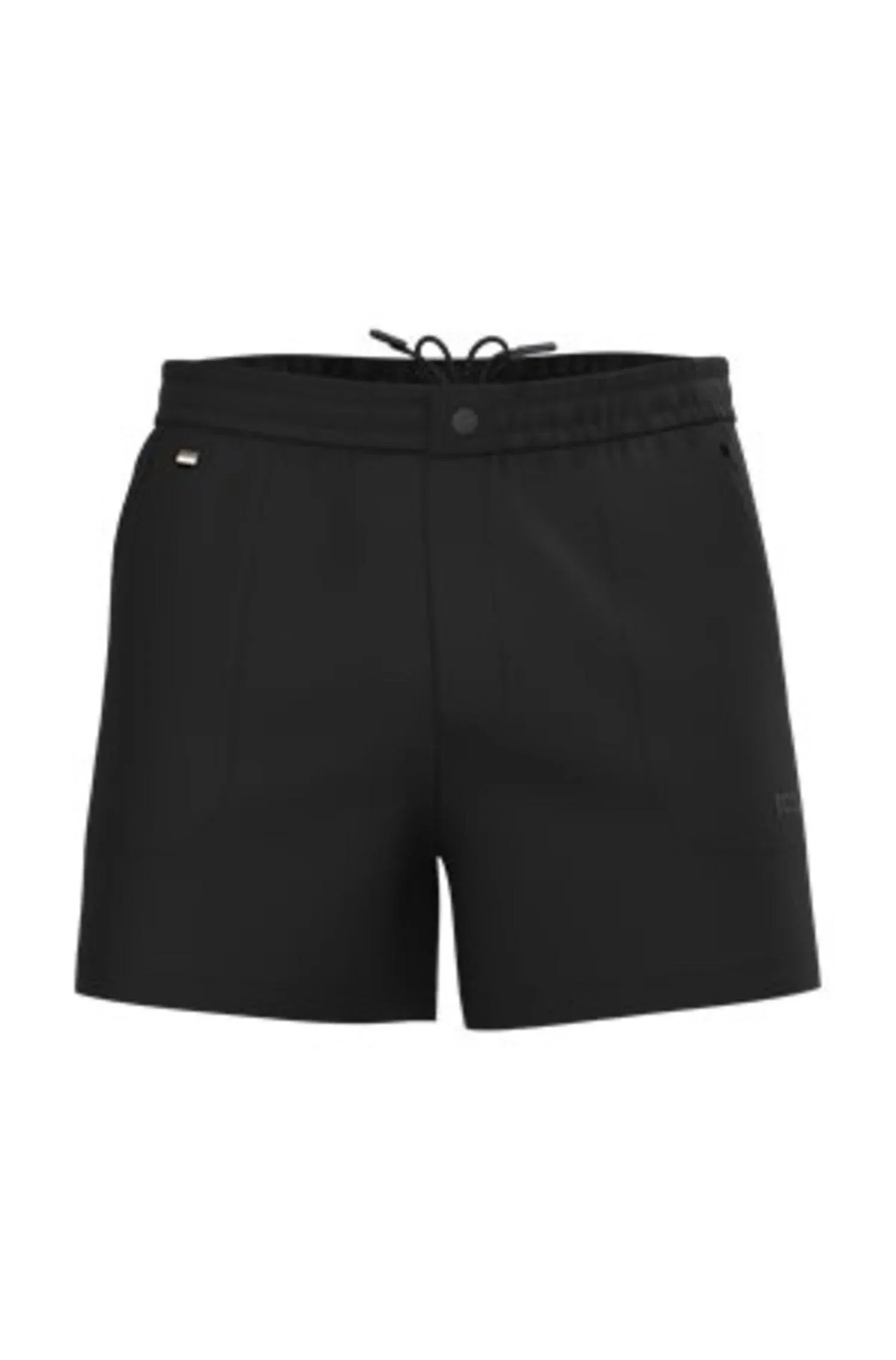 Shorts De Banho De Secagem Rápida Com Detalhe De Logo