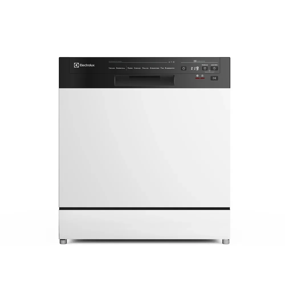 Lava-Louça Electrolux 8 Serviços Branca com Programa Lava & Seca 50 min (LB08E) — imagem 1