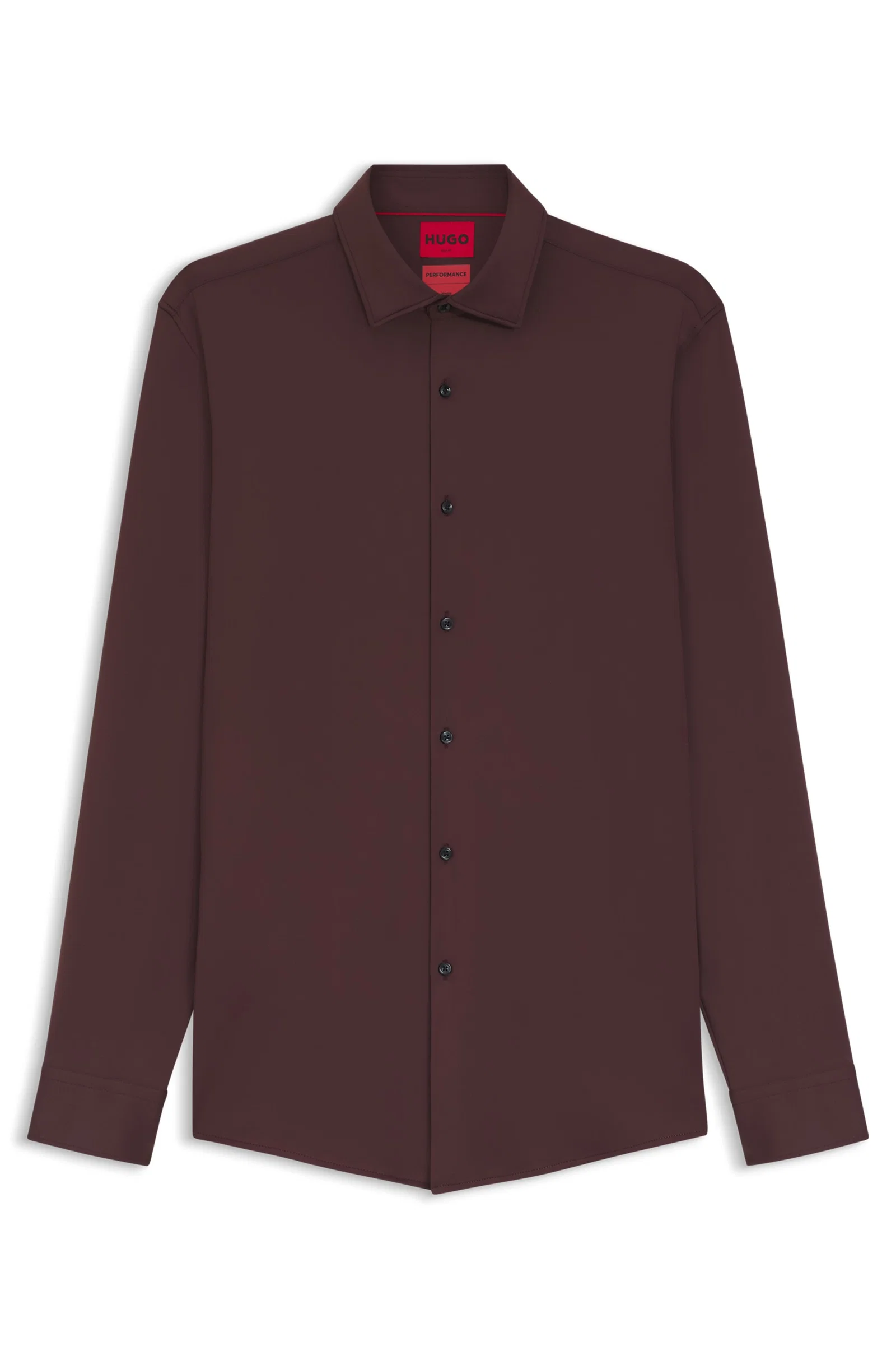 Camisa Slim Fit Em Jersey