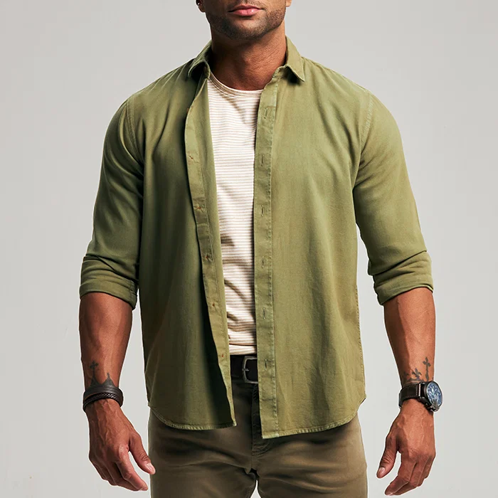 Camisa Algodão Lavado