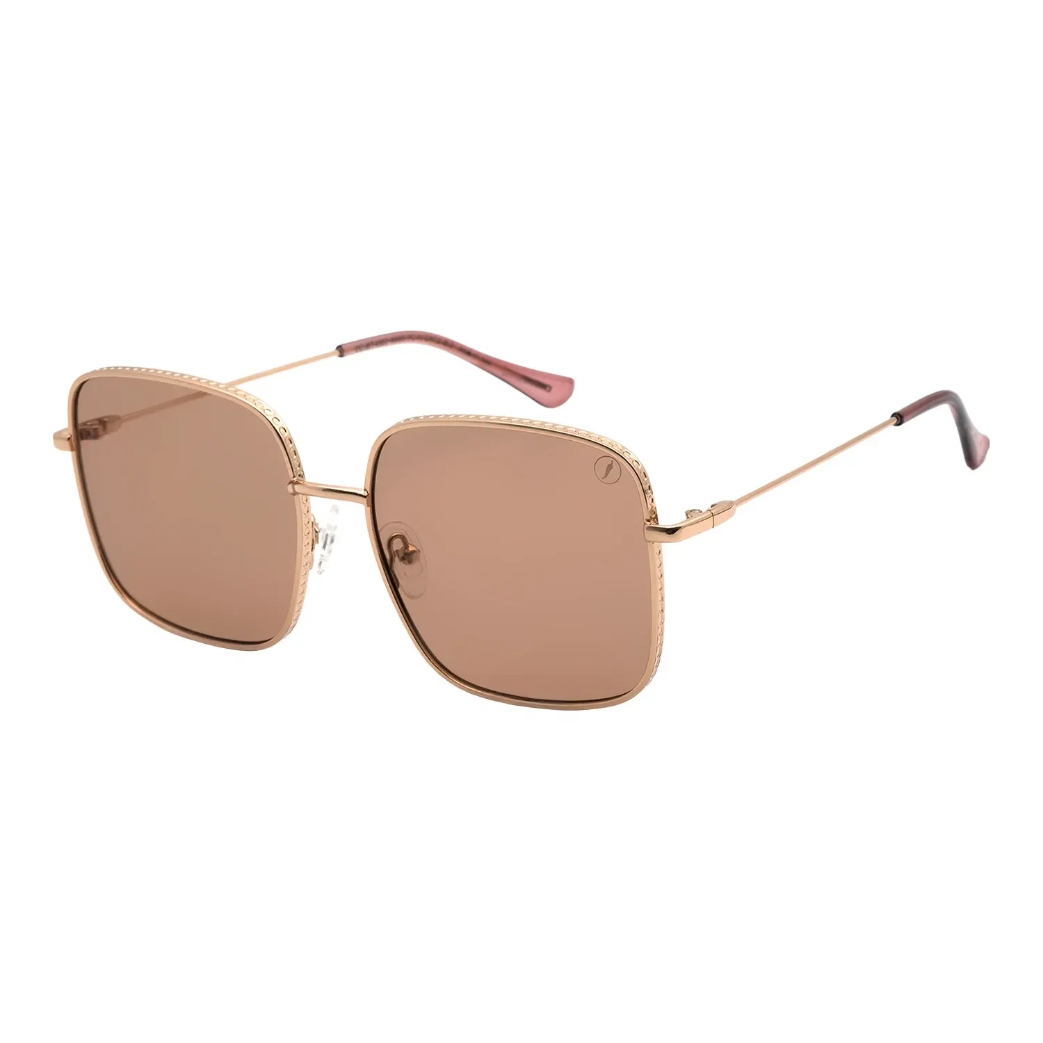 Óculos de Sol Feminino Chilli Beans Quadrado Rosé — imagem 1