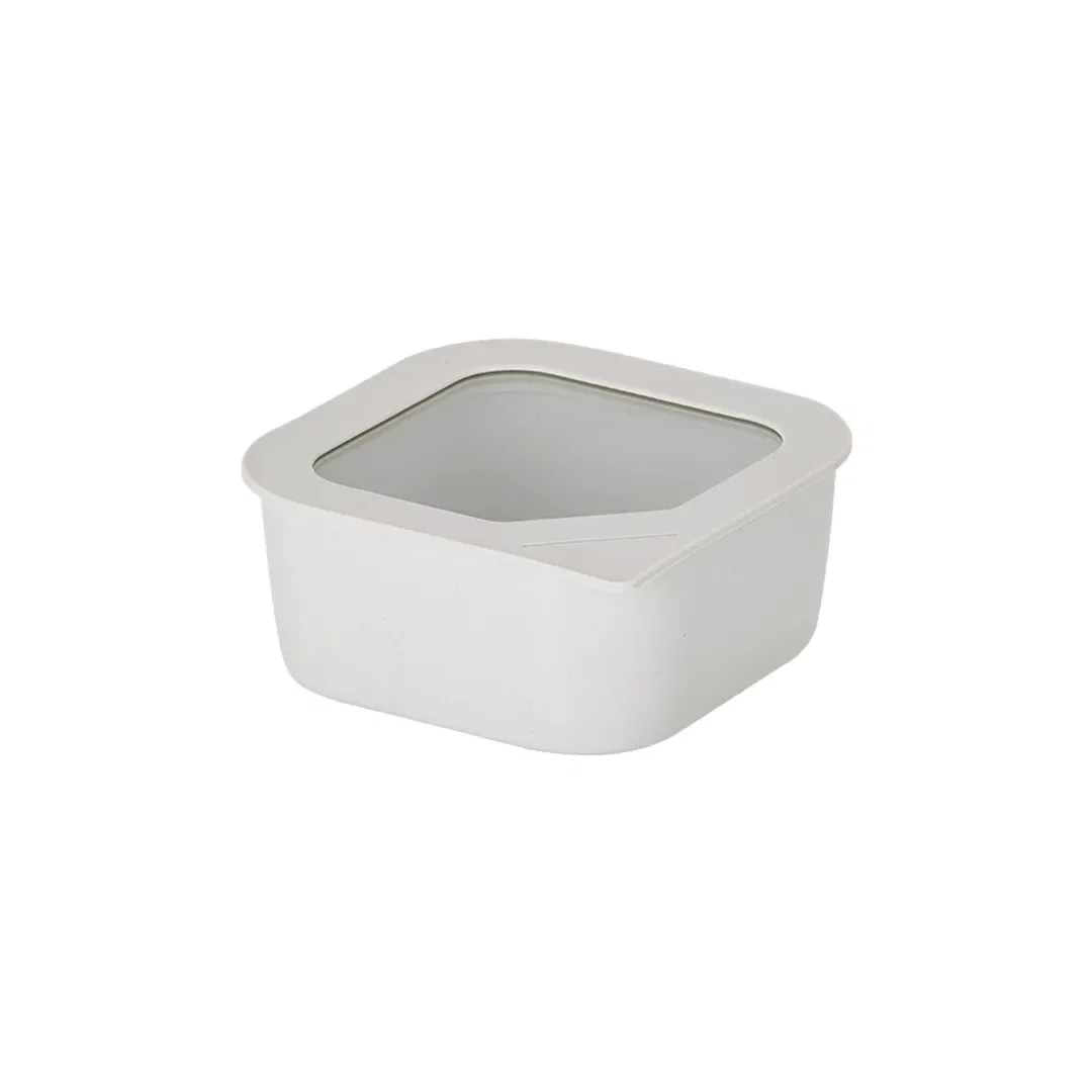 Pote Quadrado com Tampa Fika em Cerâmica 650ml Neoflam