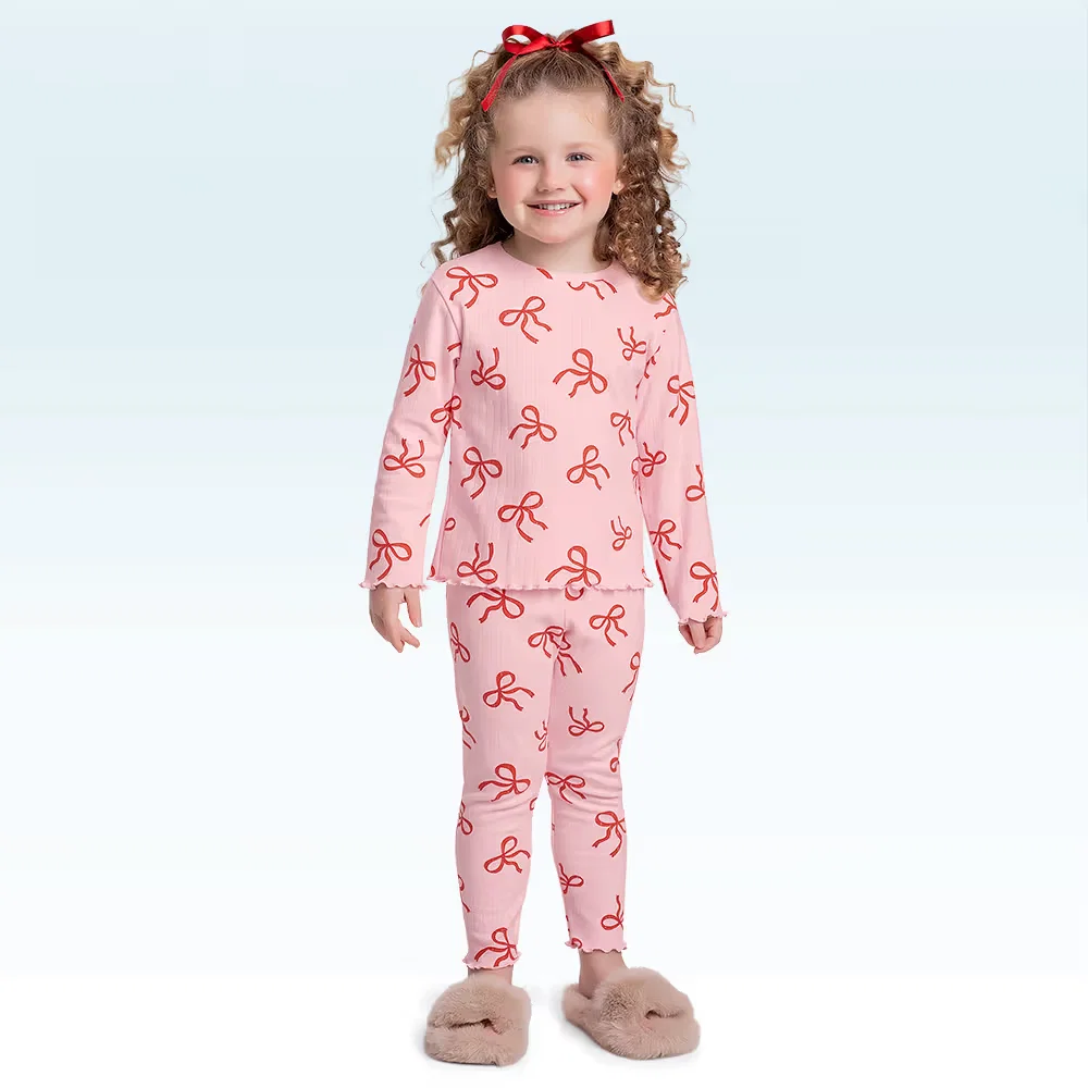 Conjunto pijama blusa manga longa e calça