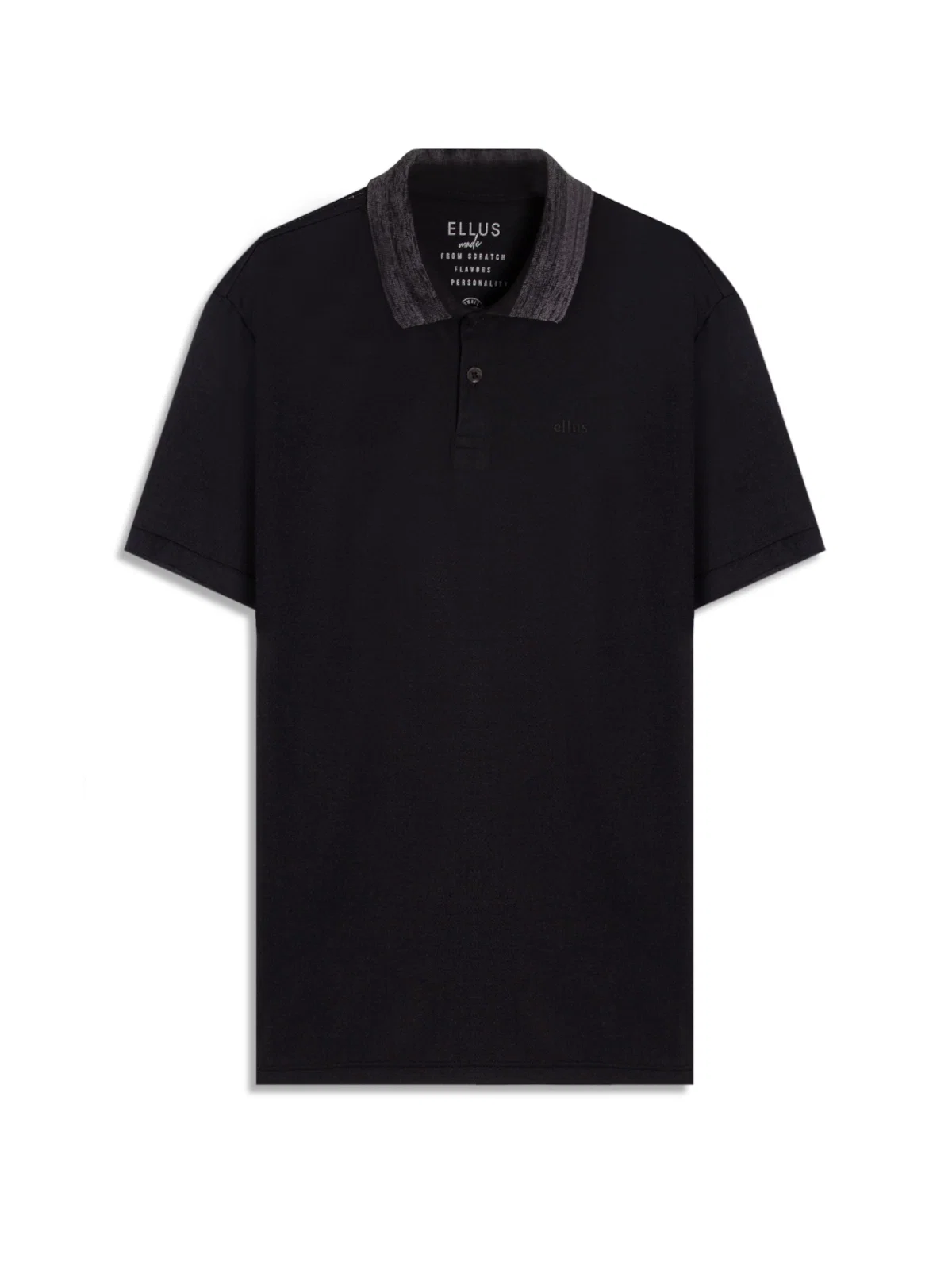 Polo Piquet Ellus Classic Preto