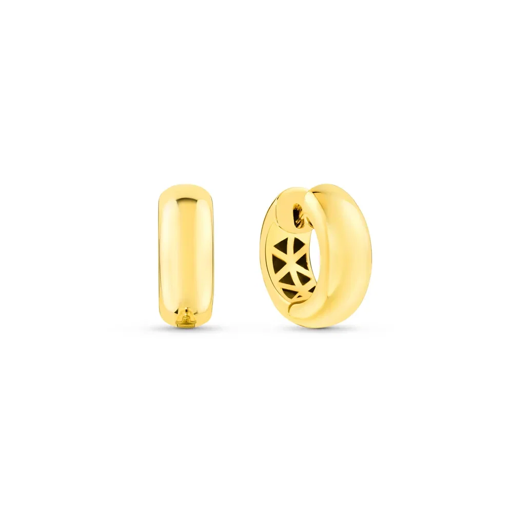 Argola Allure em Ouro Amarelo 18k, 15mm — imagem 1