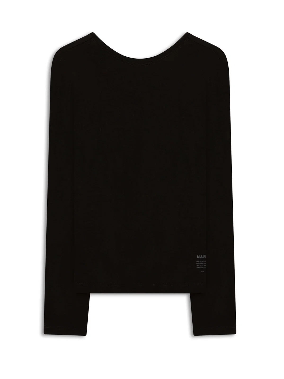 Blusa Ellus Viscolycra Crafted Preto