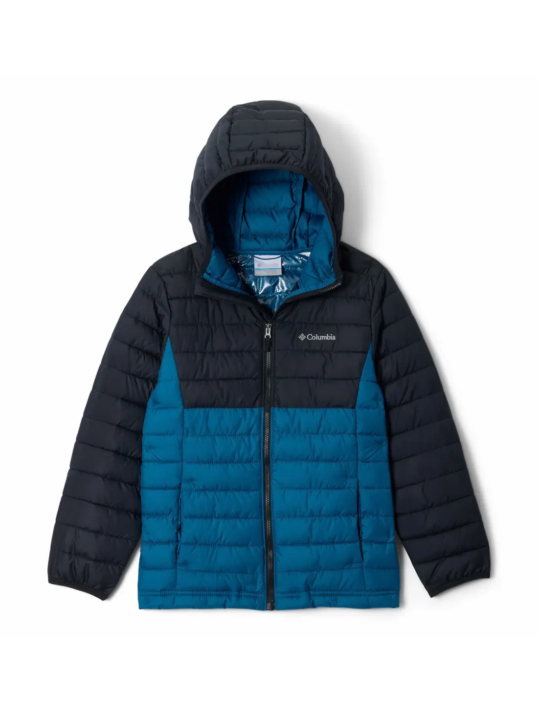 Jaqueta Columbia Infantil Powder Lite™ II com Capuz — imagem 1