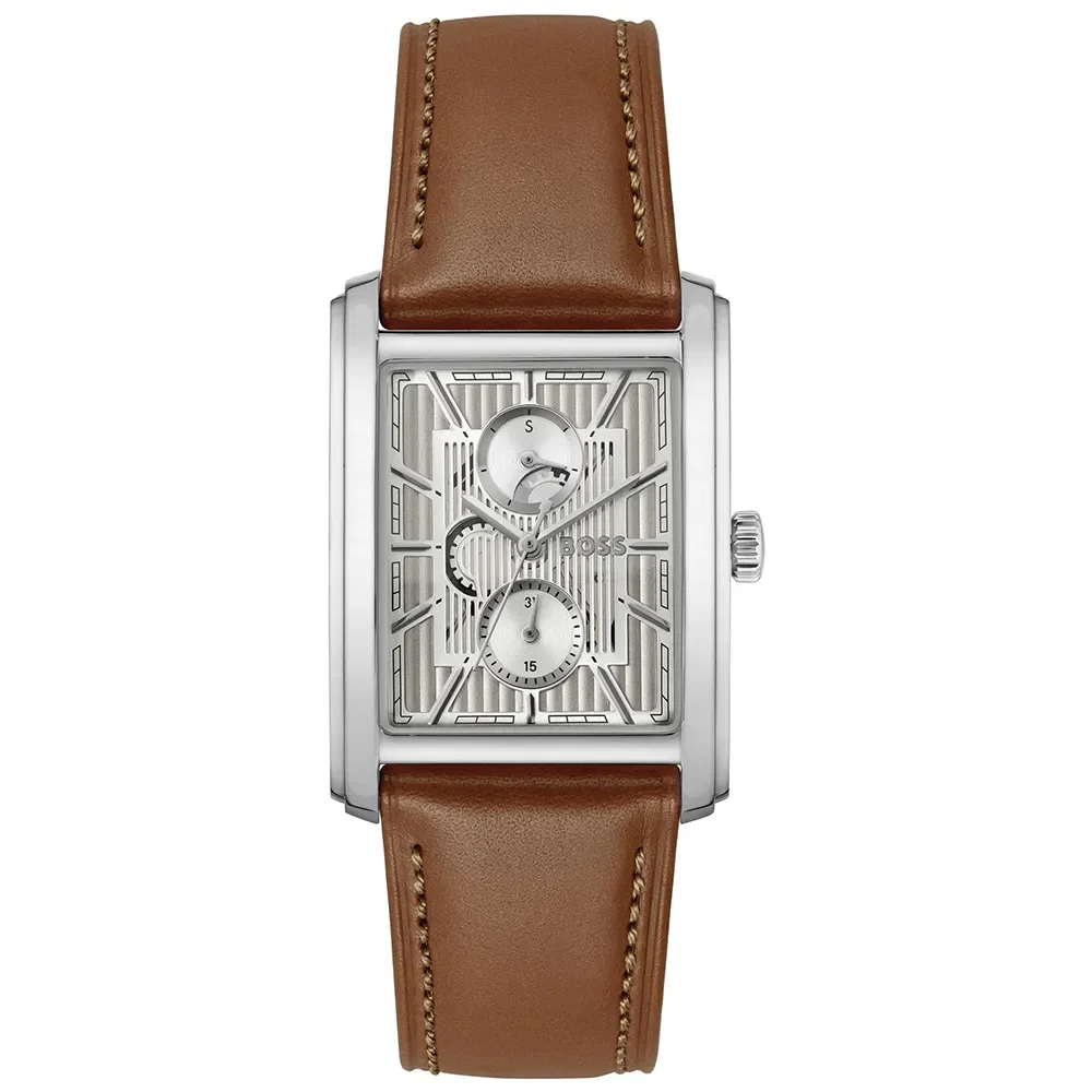 Relógio Boss Principle Dress Multi Masculino em Couro Marrom 1514316 — imagem 1