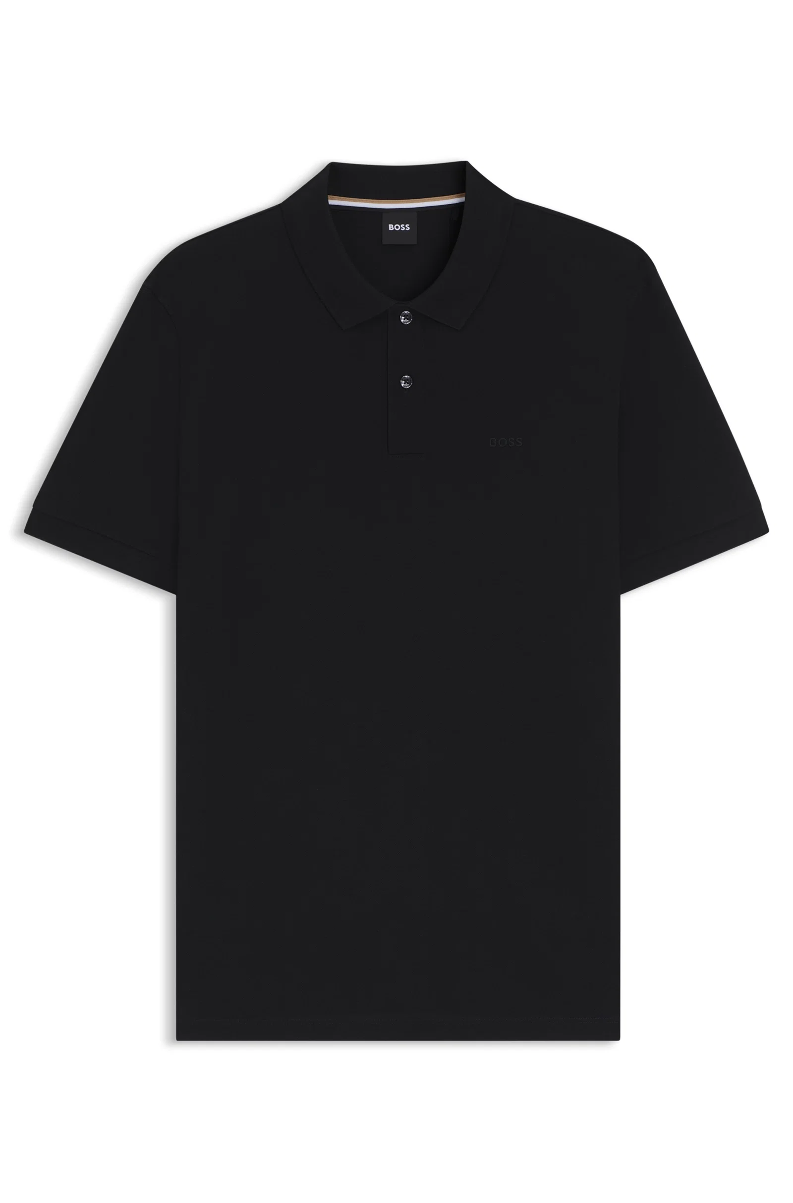 Camisa Polo Em Algodão Orgânico Com Logo Bordado — imagem 1