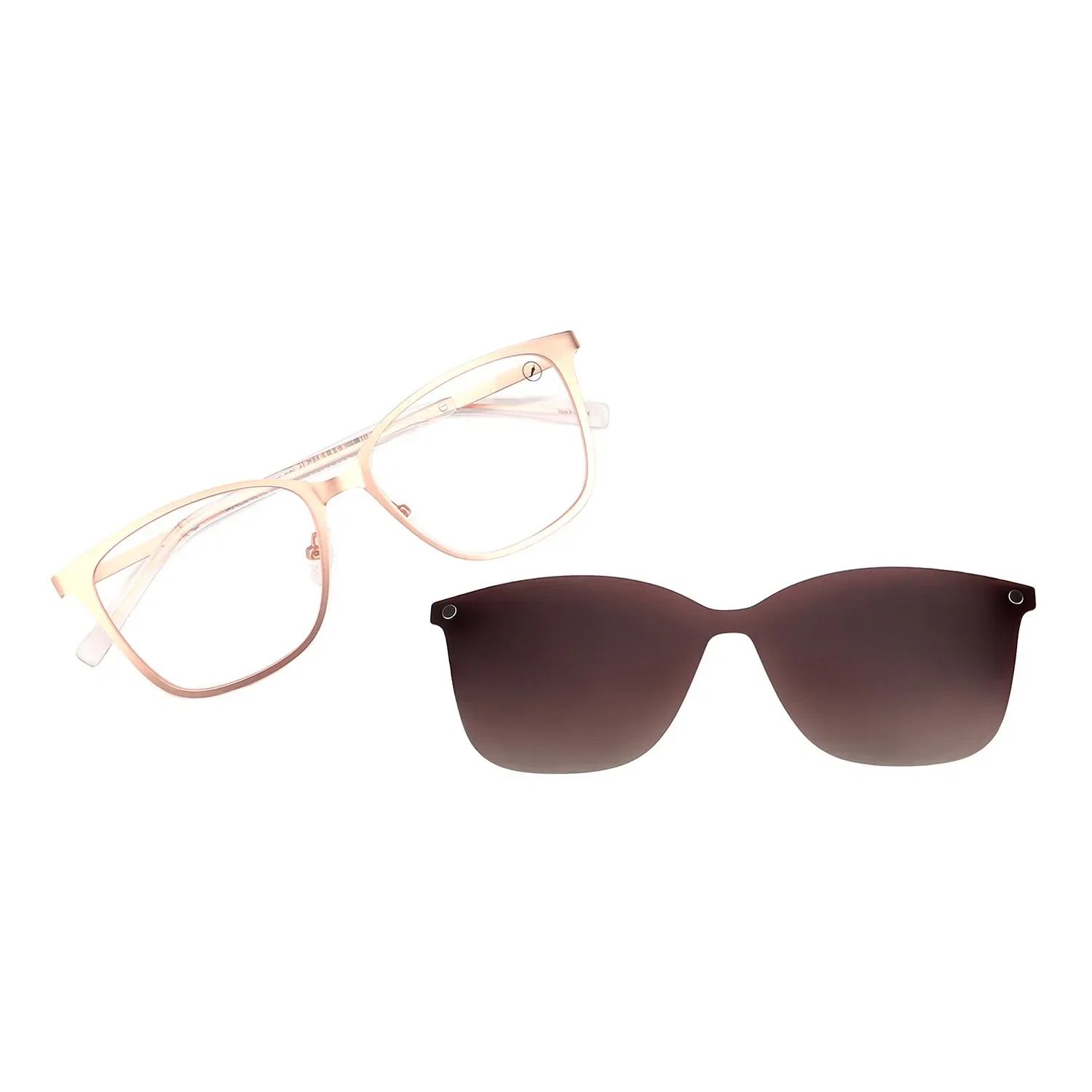 Armação Para Óculos de Grau Feminino Chili Beans Clássicos Multi Polarizado Rosé