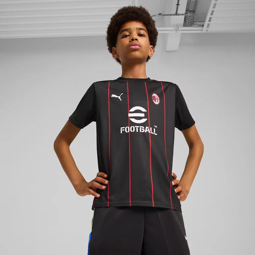 Camisa Pré-Jogo AC Milan Juvenil — imagem 1