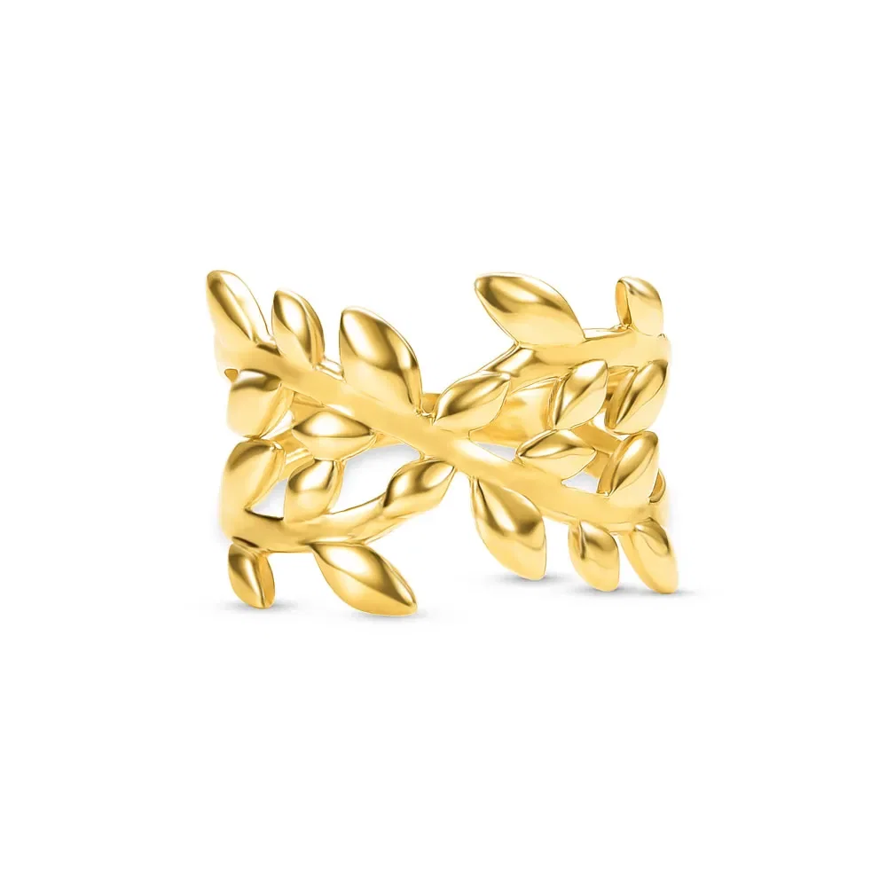 Anel Nature em Ouro Amarelo 18k — imagem 1