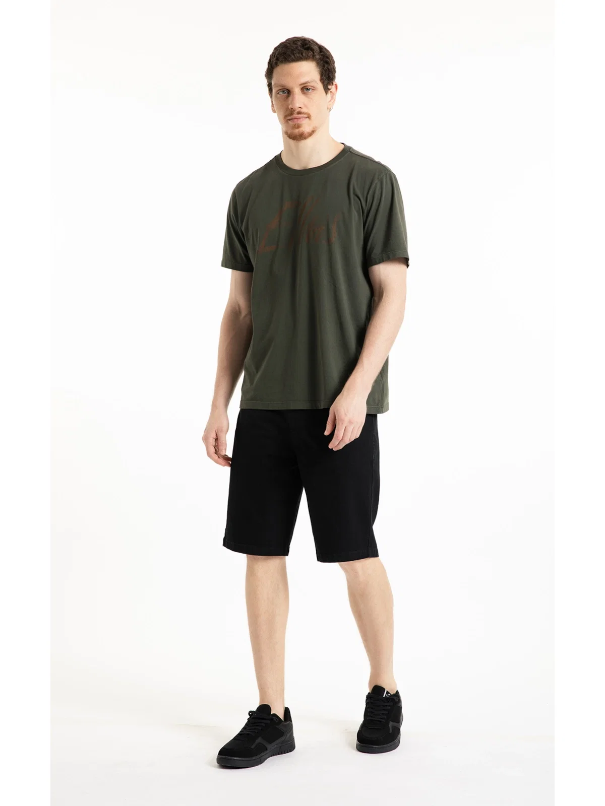 T-Shirt Cotton Fine Maxi Ellus Classic Floresta — imagem 1