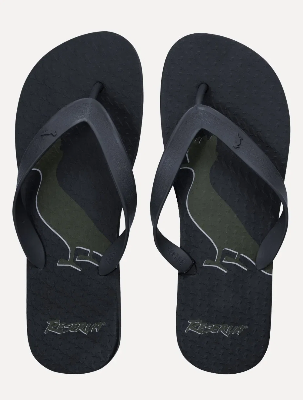 Chinelo Reserva Masculino Double Woodpecker Azul Marinho