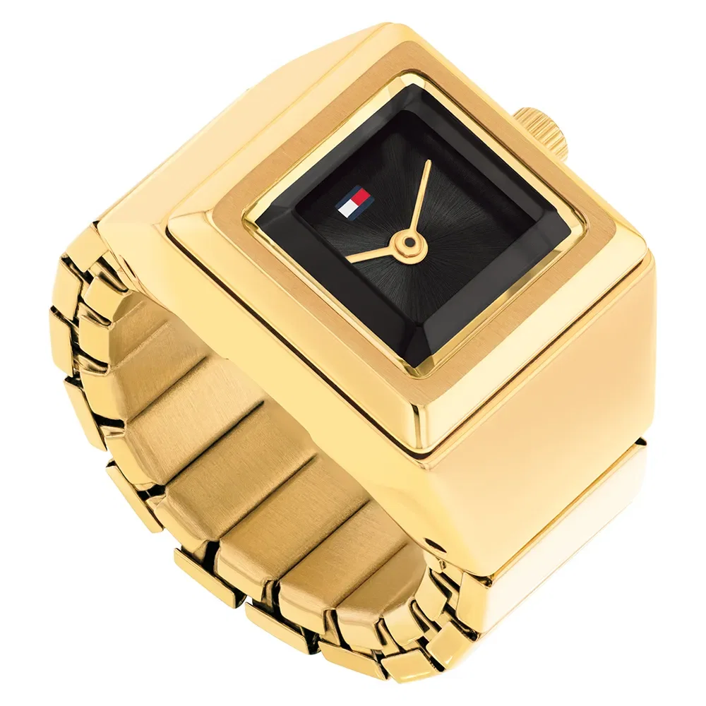 Relógio Tommy Hilfiger Ivy Ring Feminino em Aço Dourado 1782837