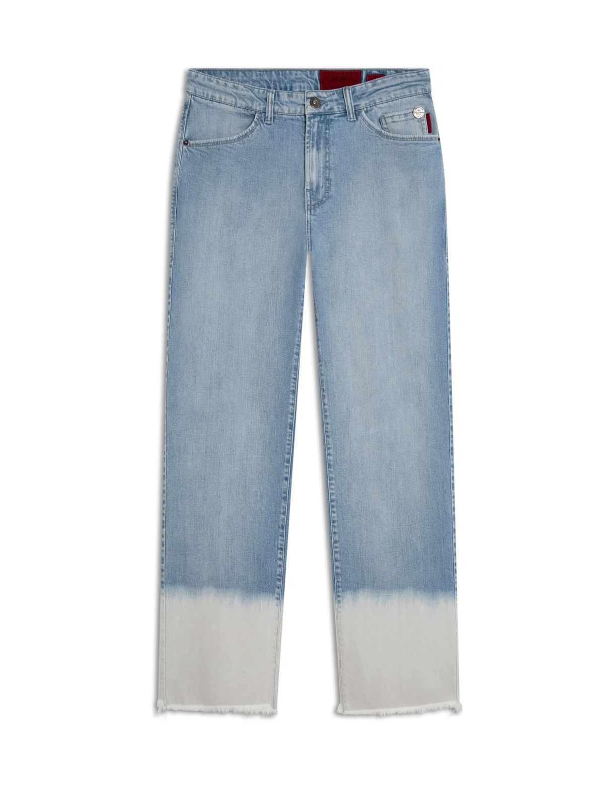 Calça Dark Sea Elastic Low Rise 1955 Lav.Claro C/ Tie d — imagem 1