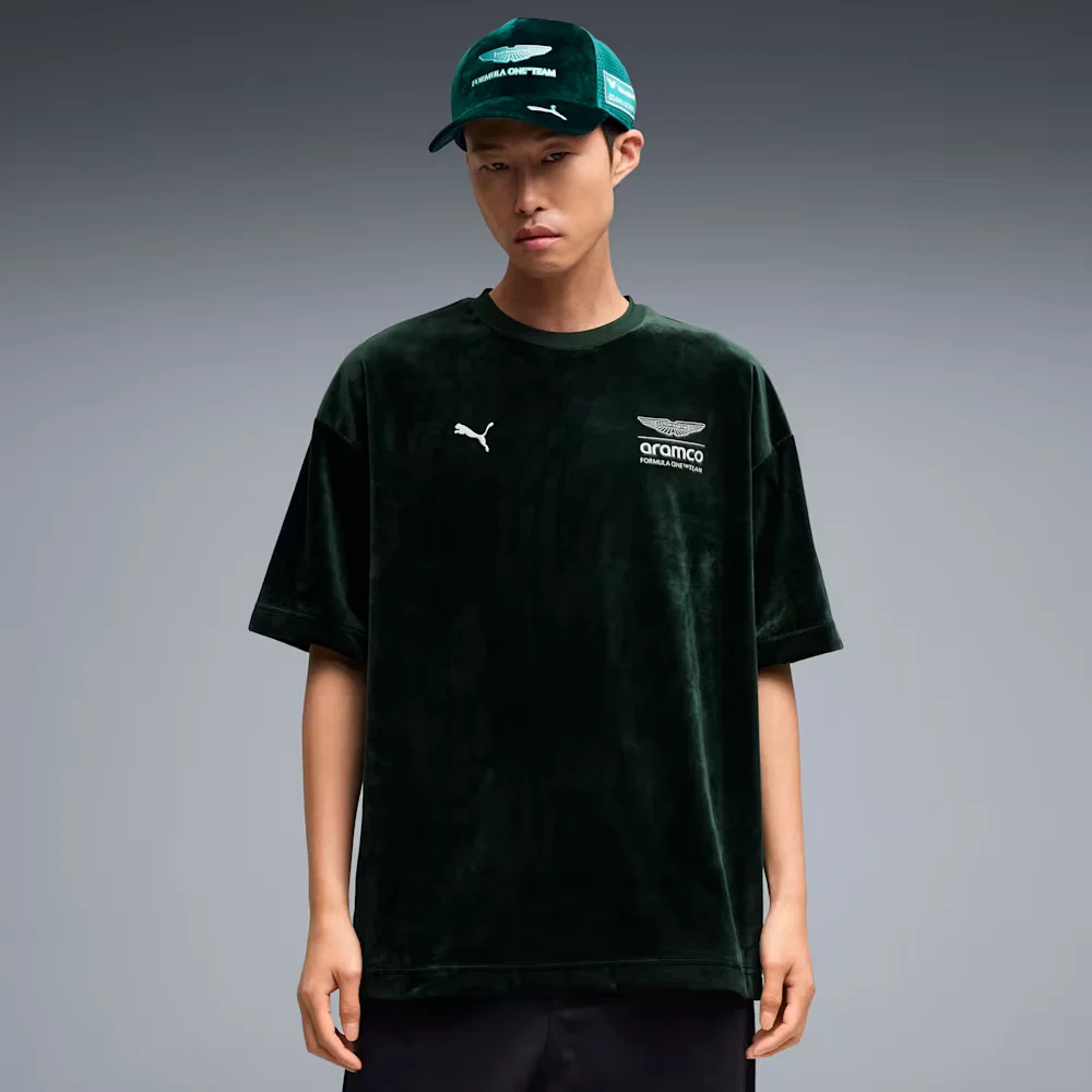 Camiseta Puma x ASTON MARTIN ARAMCO F1® TEAM Lifestyle Relaxed Masculino