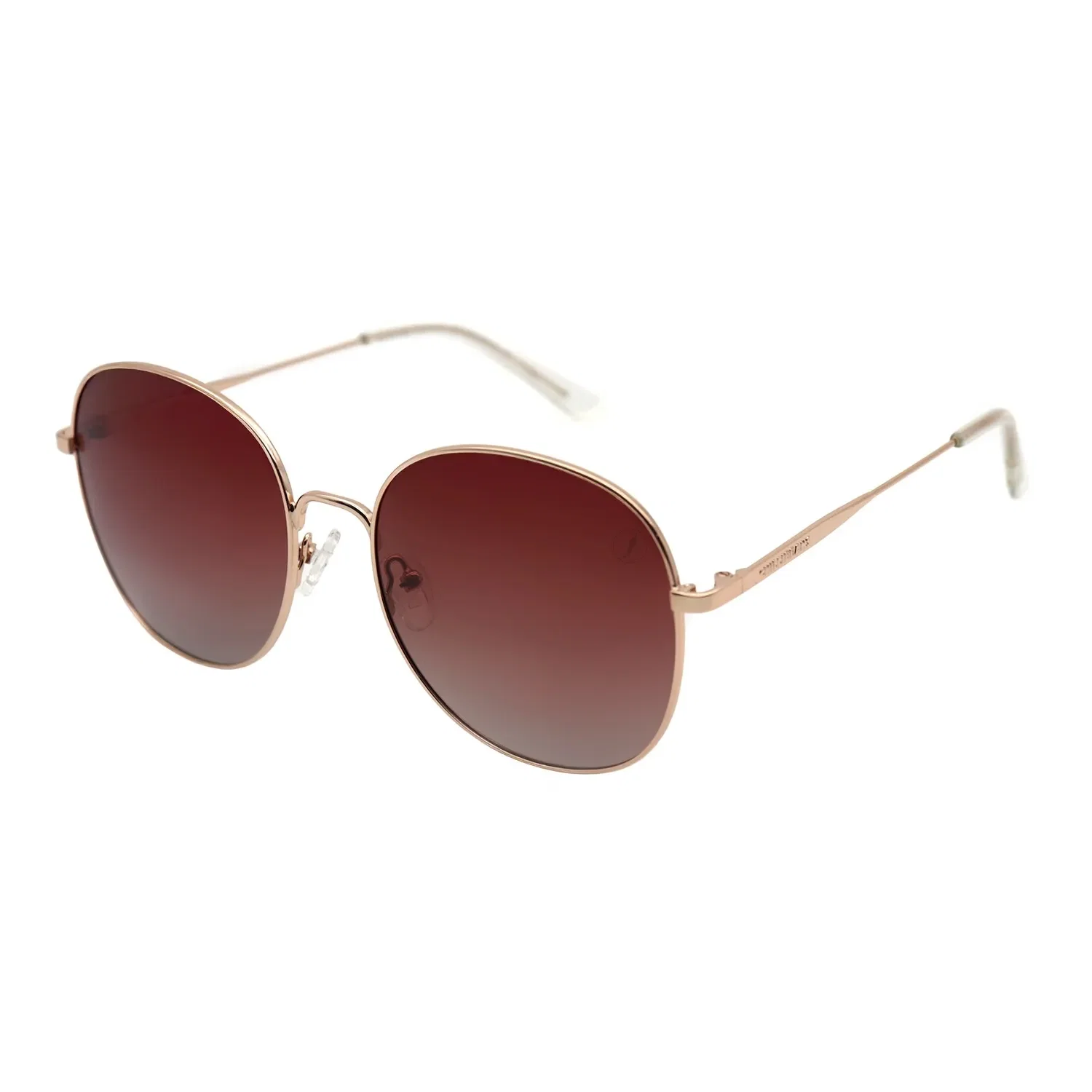 Óculos de Sol Feminino Chilli Beans Redondo Polarizado Degradê Rosé