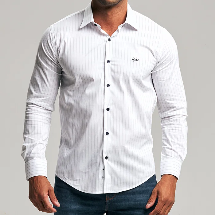 Camisa Slim Fit Poliamida