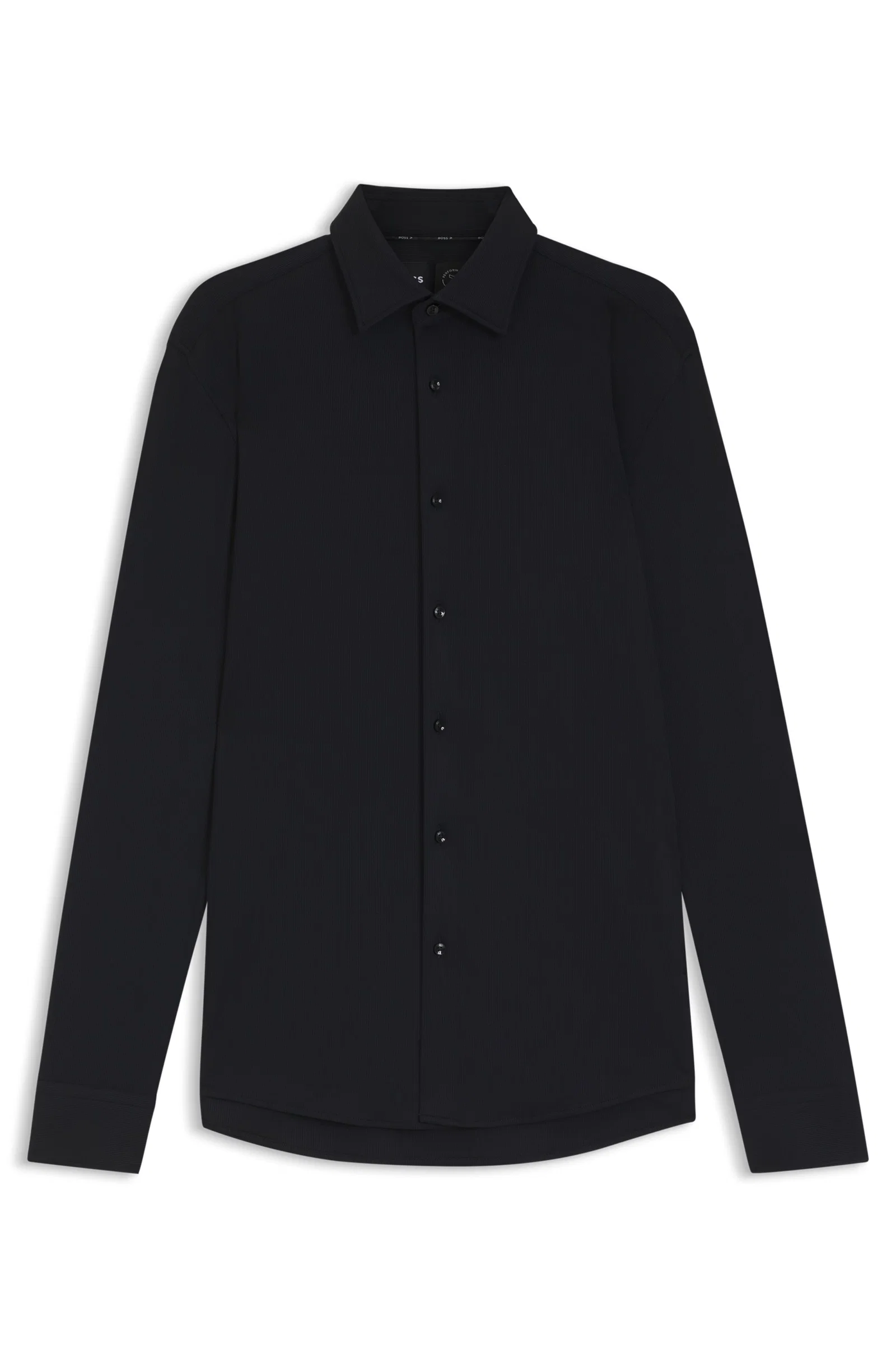 Camisa Slim Fit Em Flanela Escovada — imagem 1