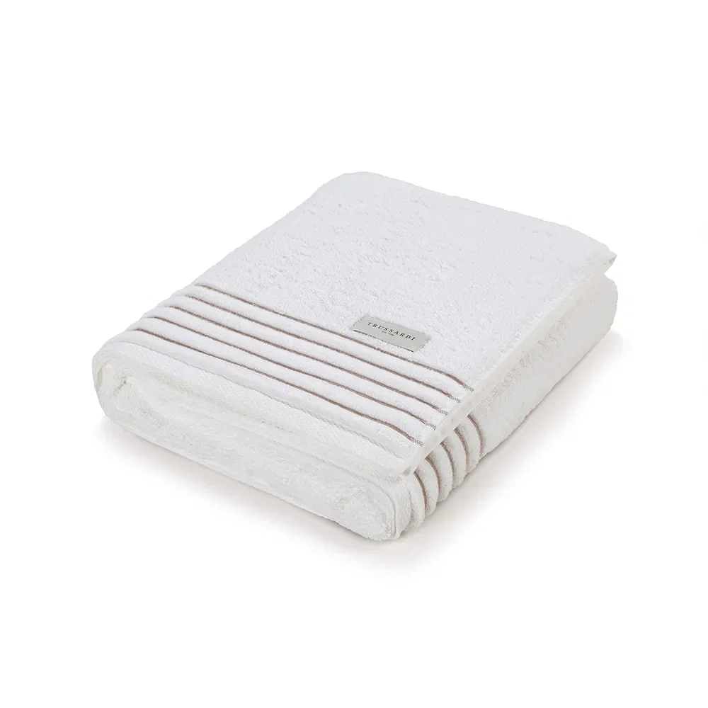 Toalha Banhão Trussardi Palladio Branco / Legno