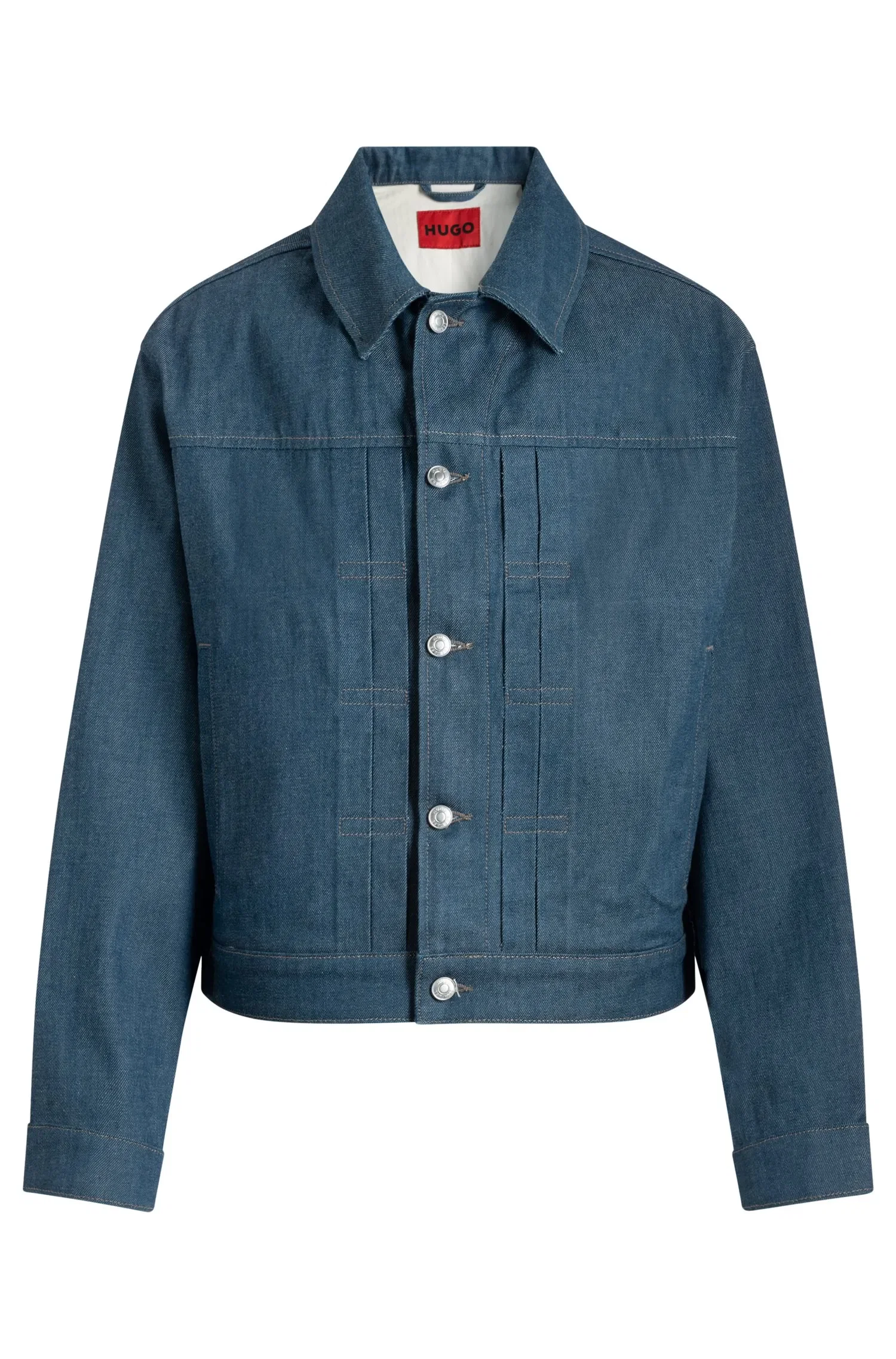 Jaqueta Jeans De Ajuste Regular